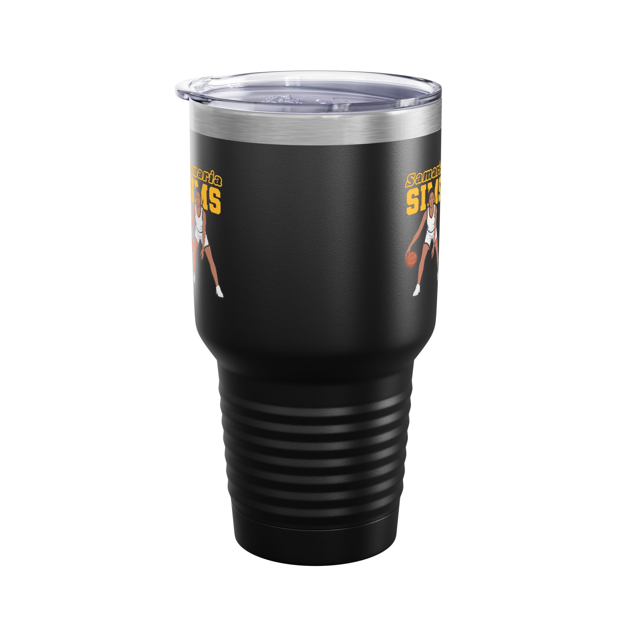 30oz Tumbler — character_name_arch in Black