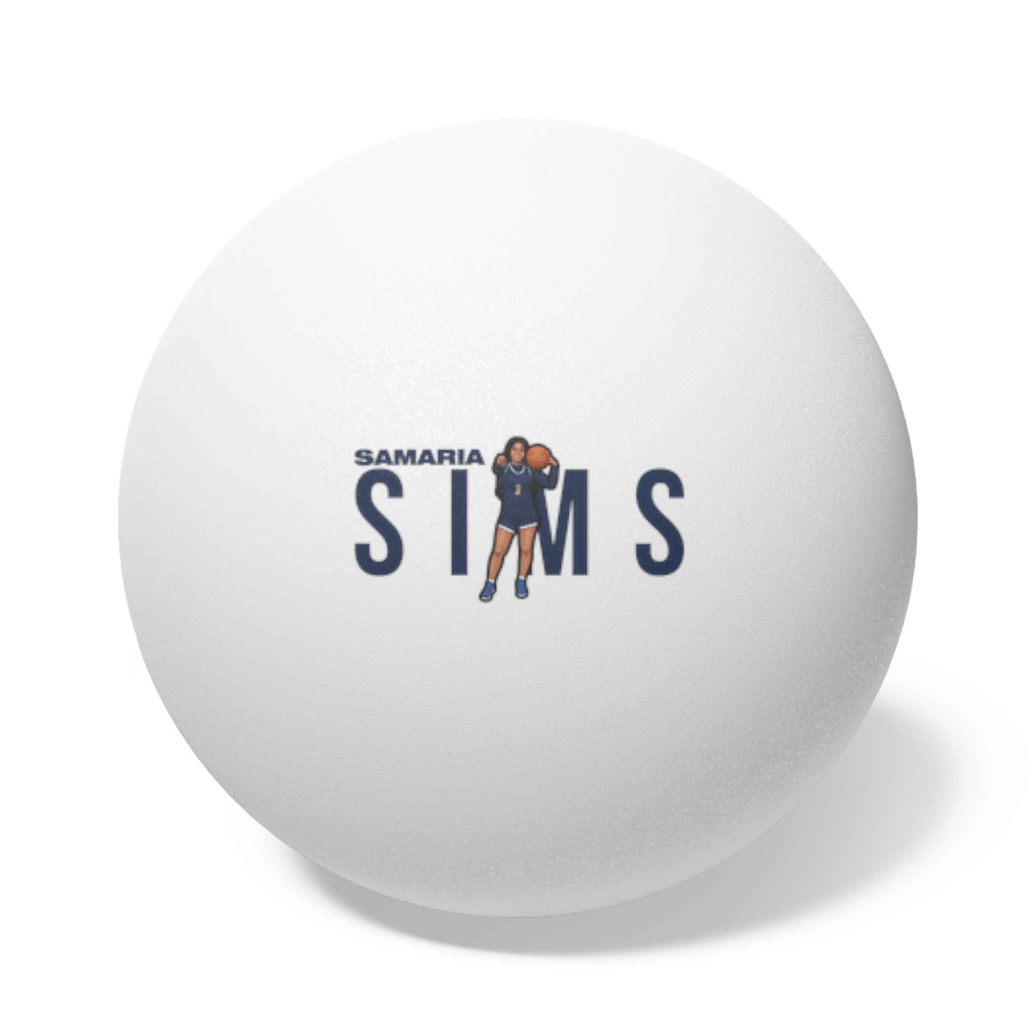 Ping Pong Balls, 6 pcs — character_player_name in White