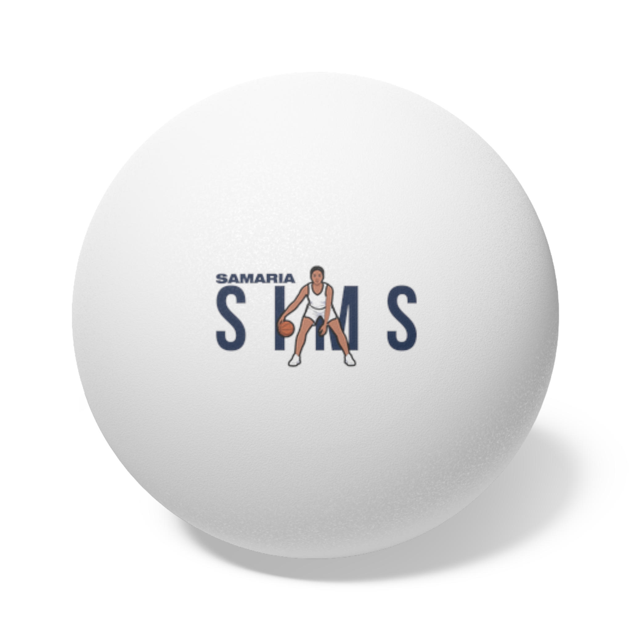 Ping Pong Balls, 6 pcs — character_player_name in White
