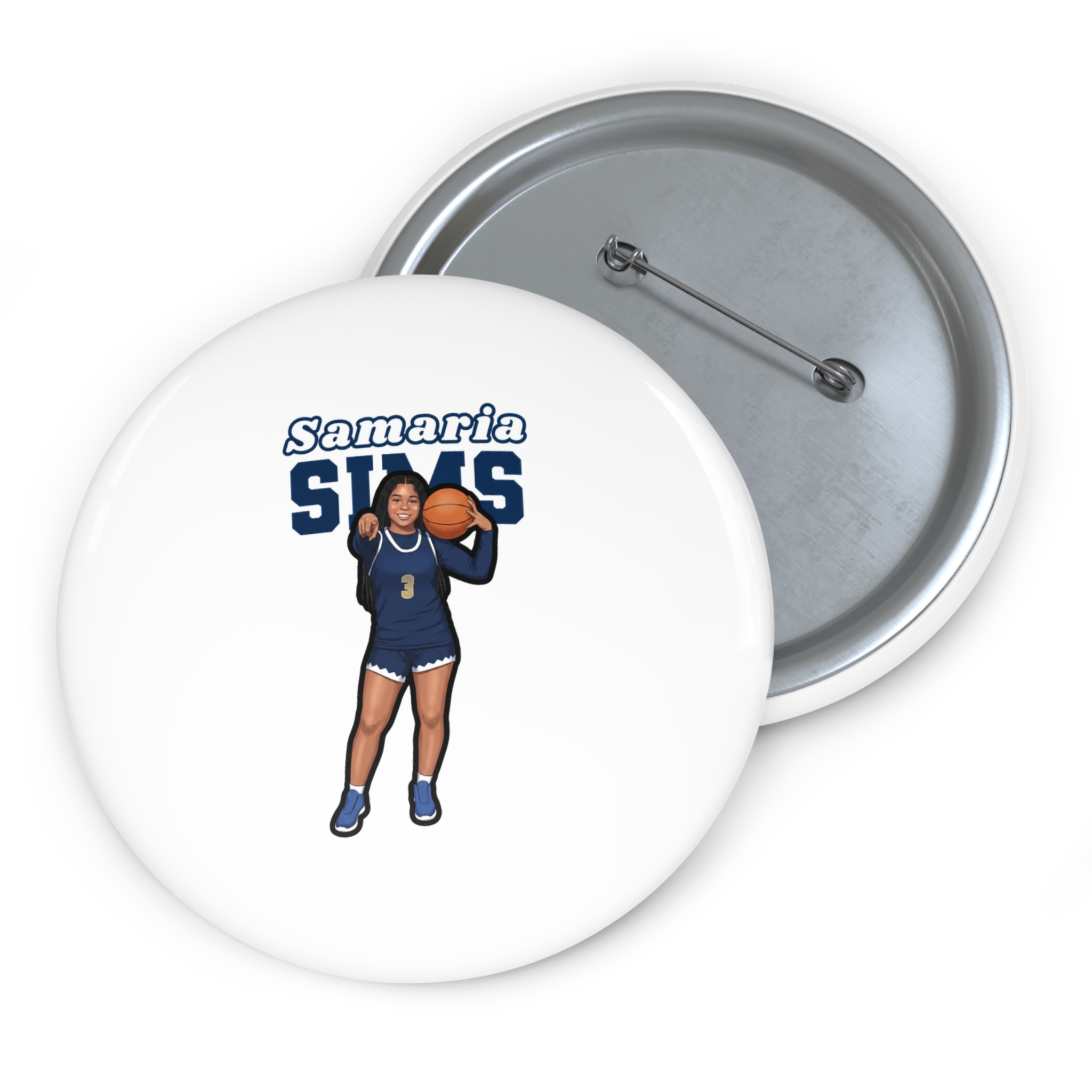 Game Day Pin — character_name_arch in Classic