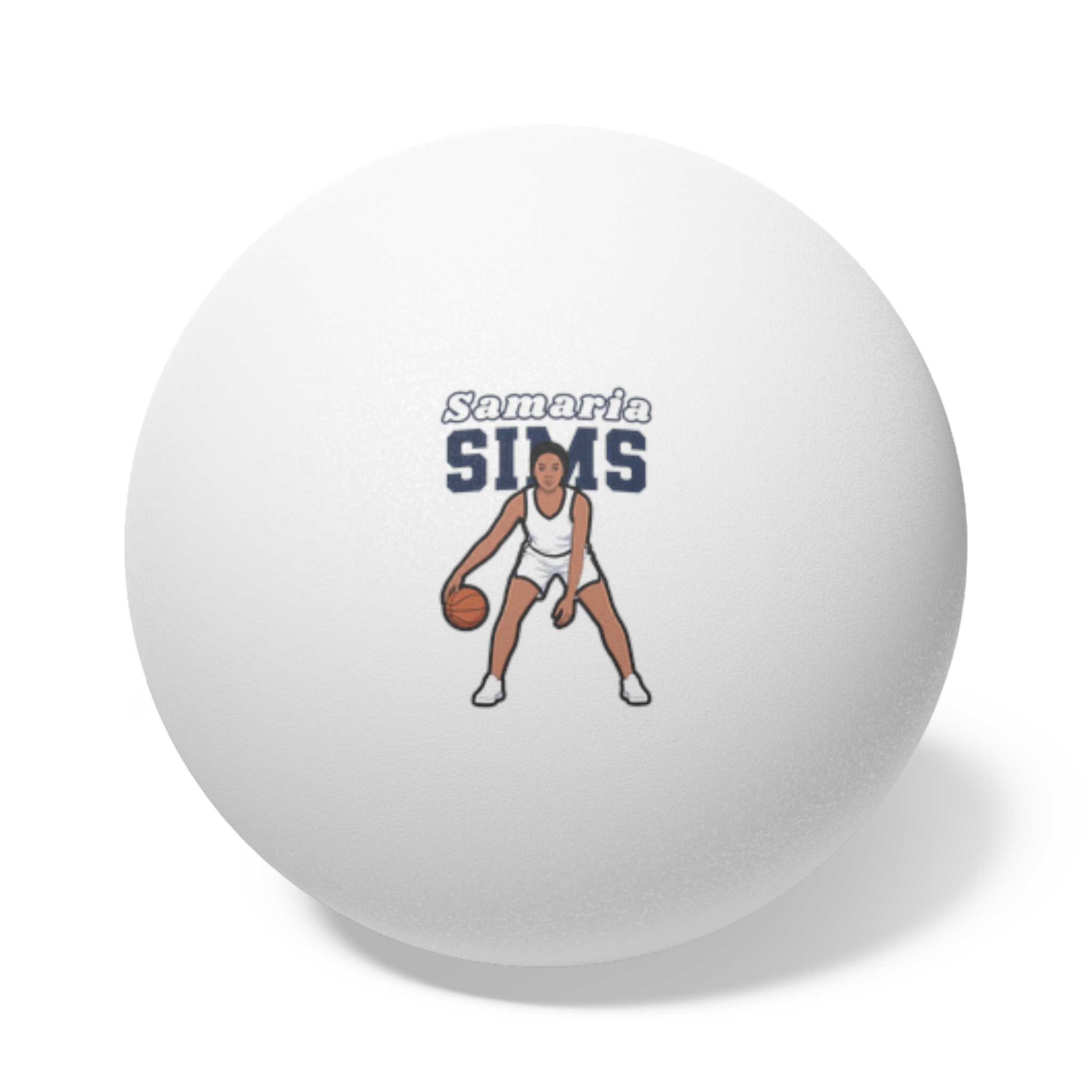 Ping Pong Balls, 6 pcs — character_name_arch in White