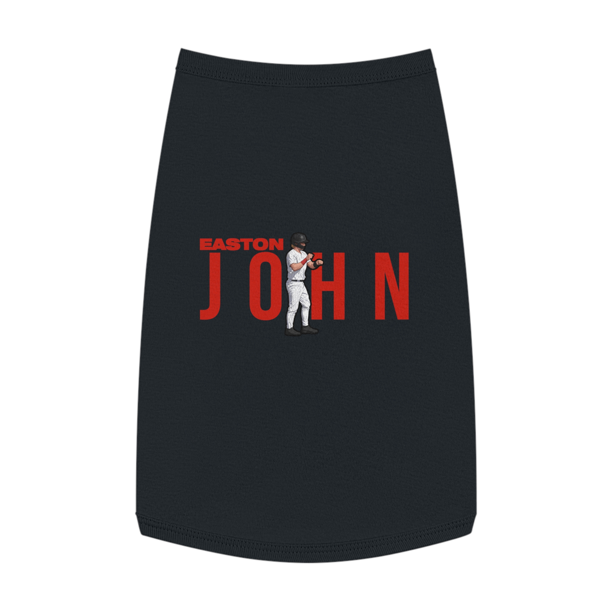 Pet Tank Top — character_player_name in White