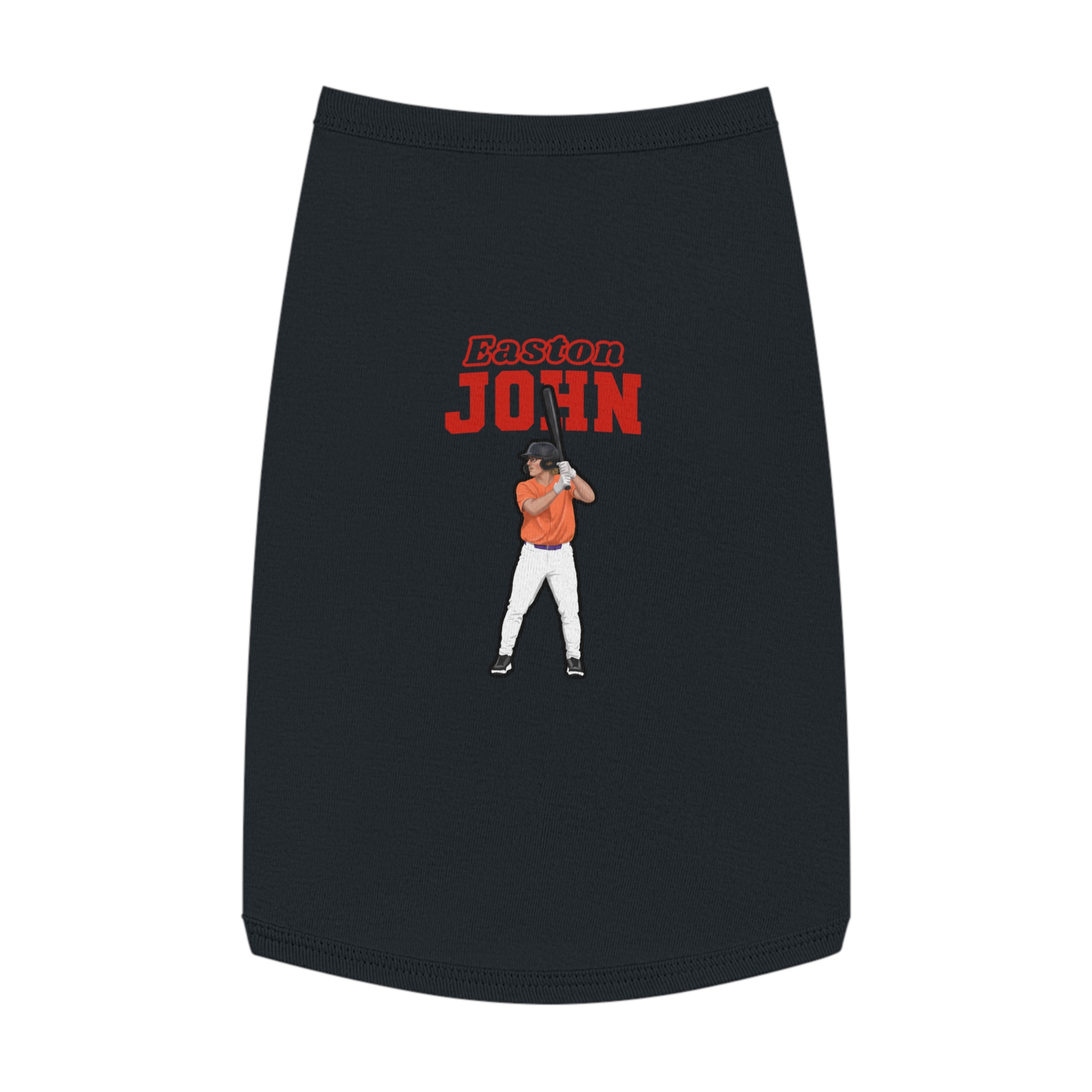 Pet Tank Top — character_name_arch in White