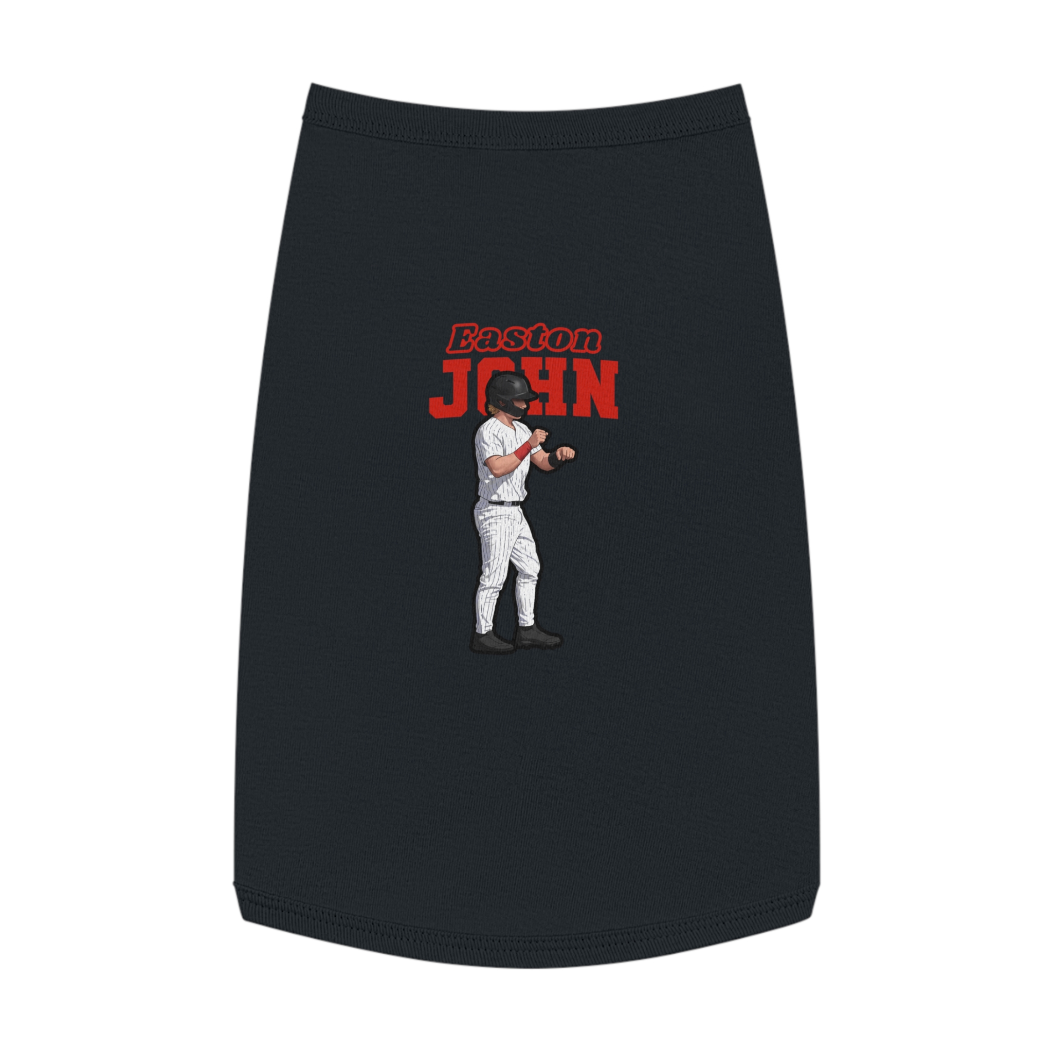 Pet Tank Top — character_name_arch in White