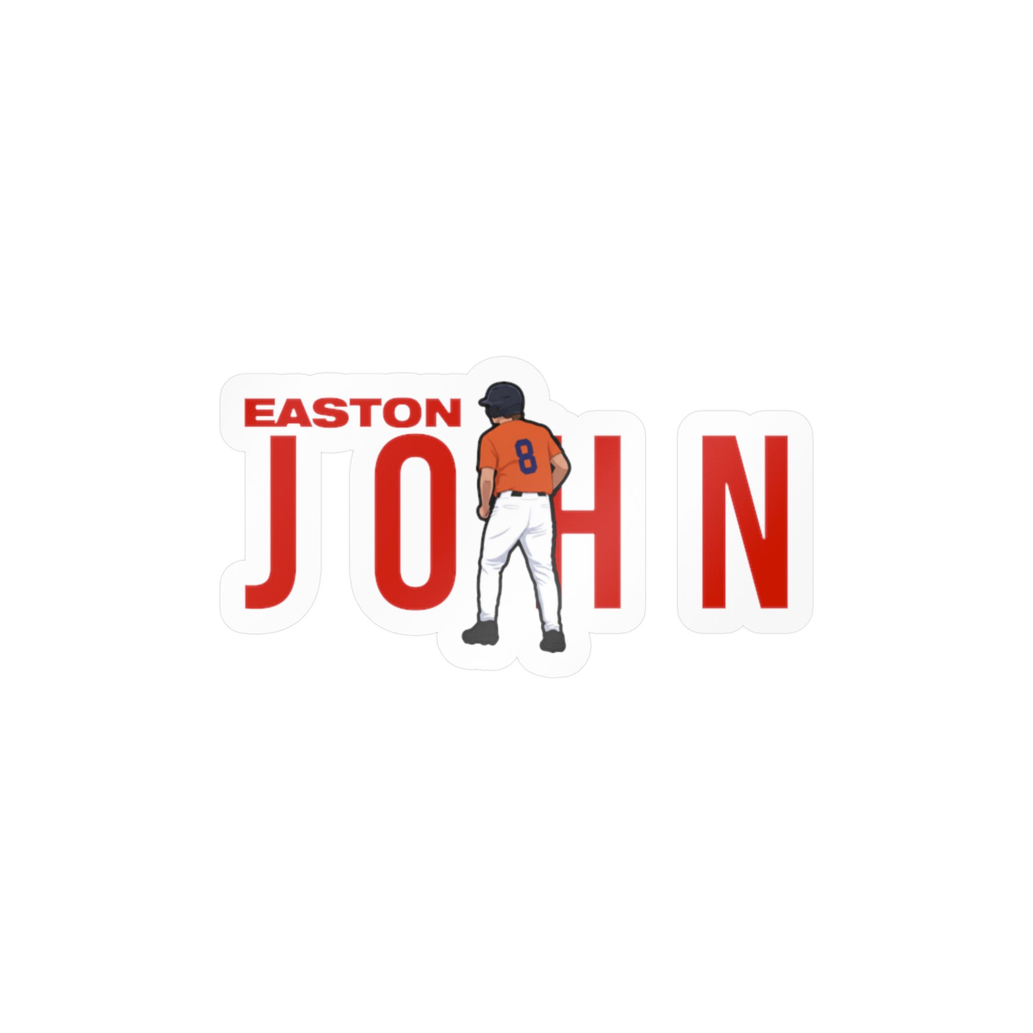 Vinyl Sticker — character_player_name in Classic