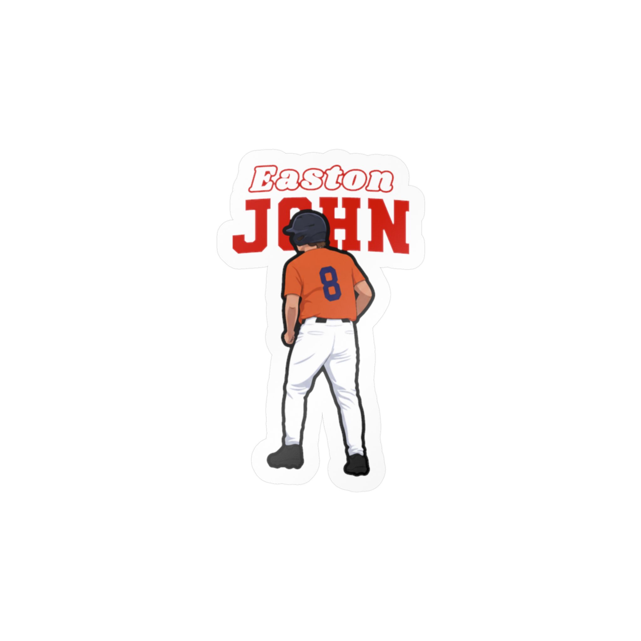Vinyl Sticker — character_name_arch in Classic