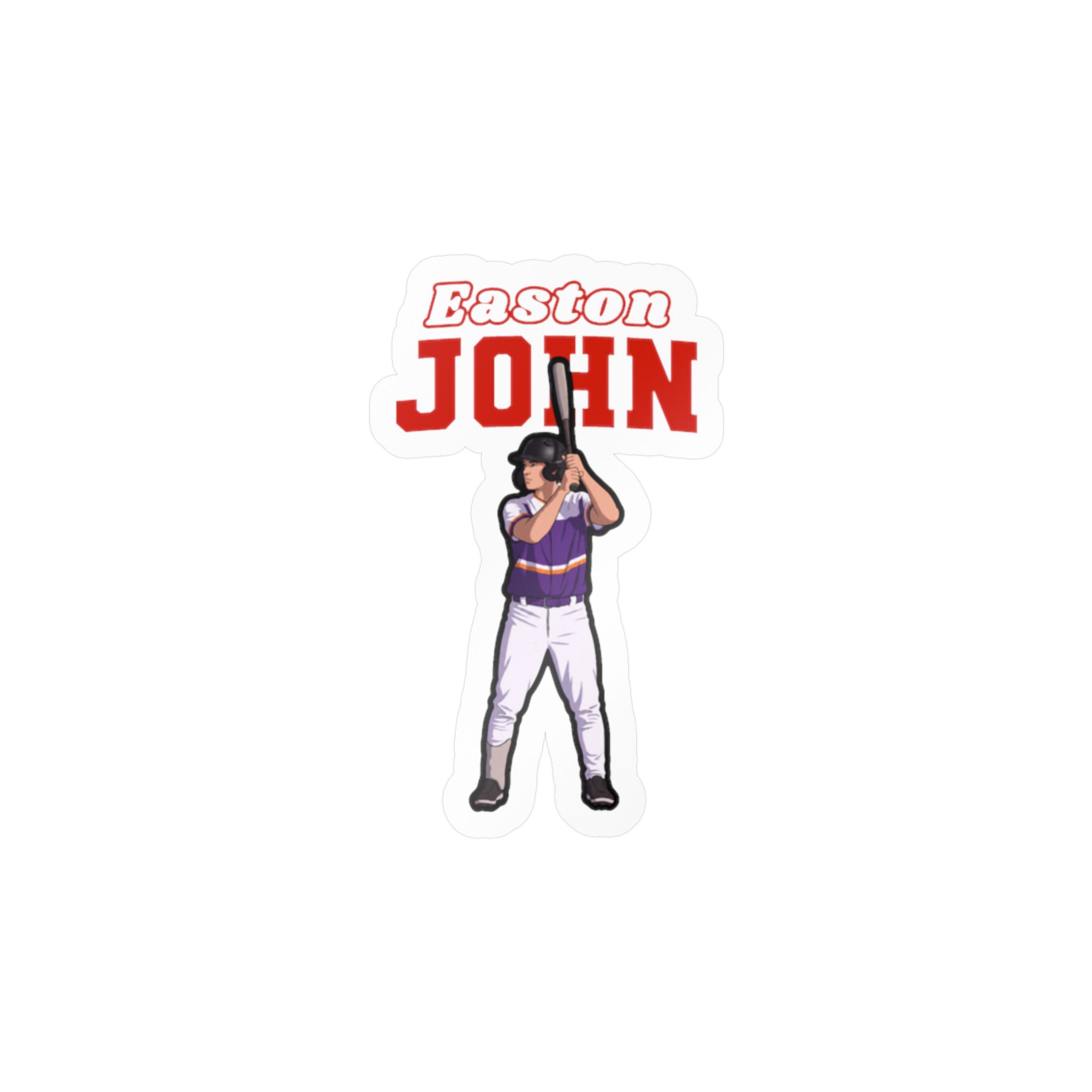 Vinyl Sticker — character_name_arch in Classic