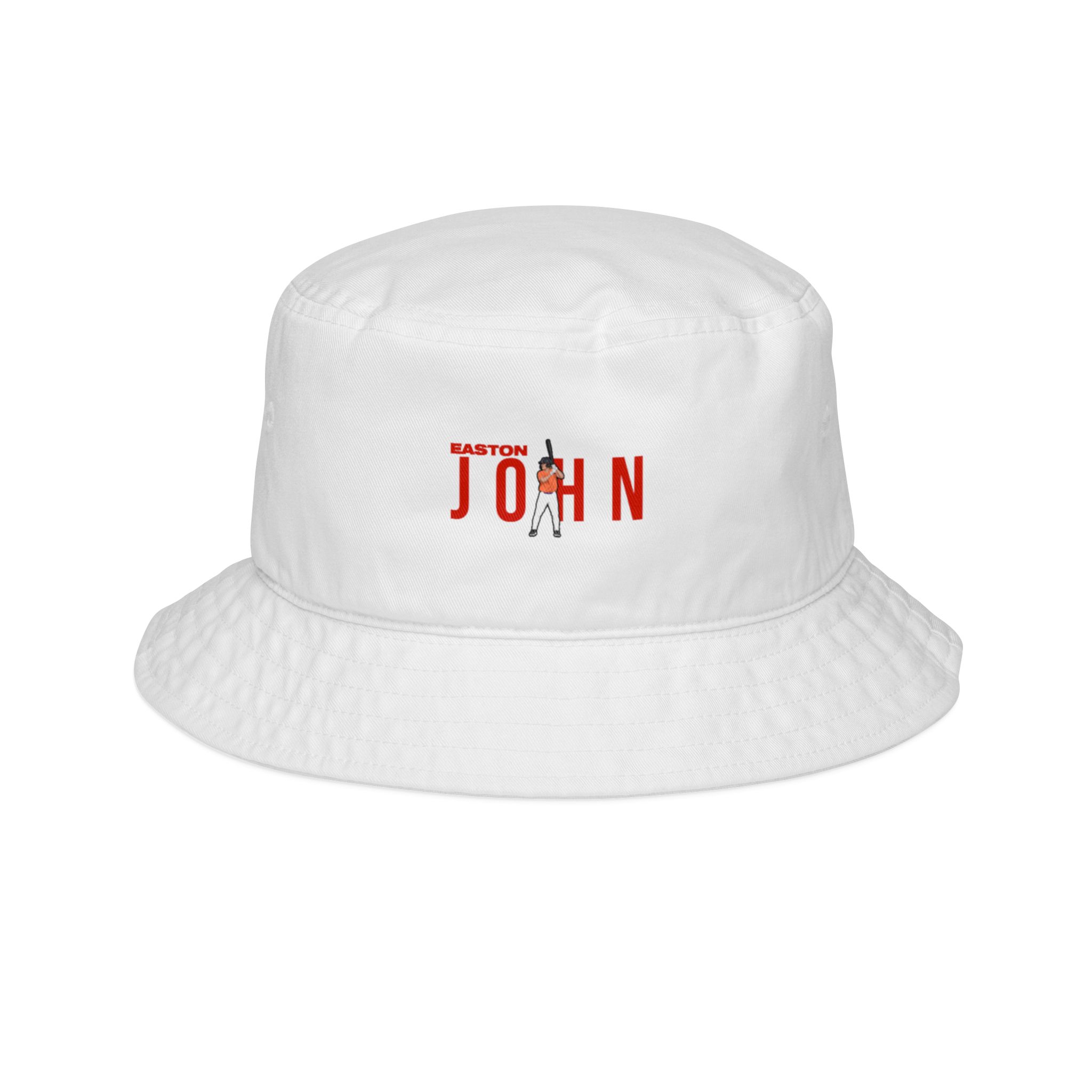 Bucket Hat — character_player_name in White