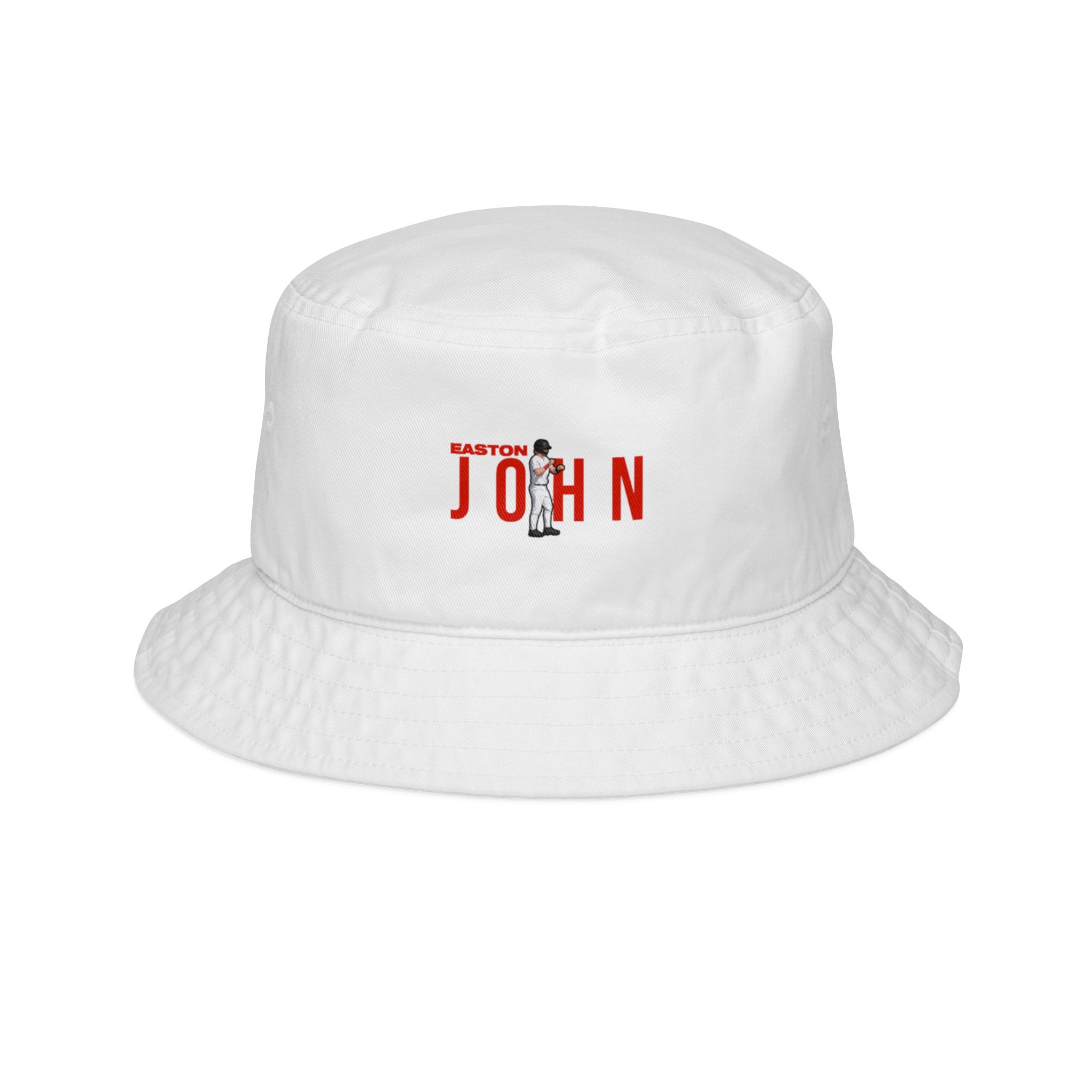 Bucket Hat — character_player_name in White