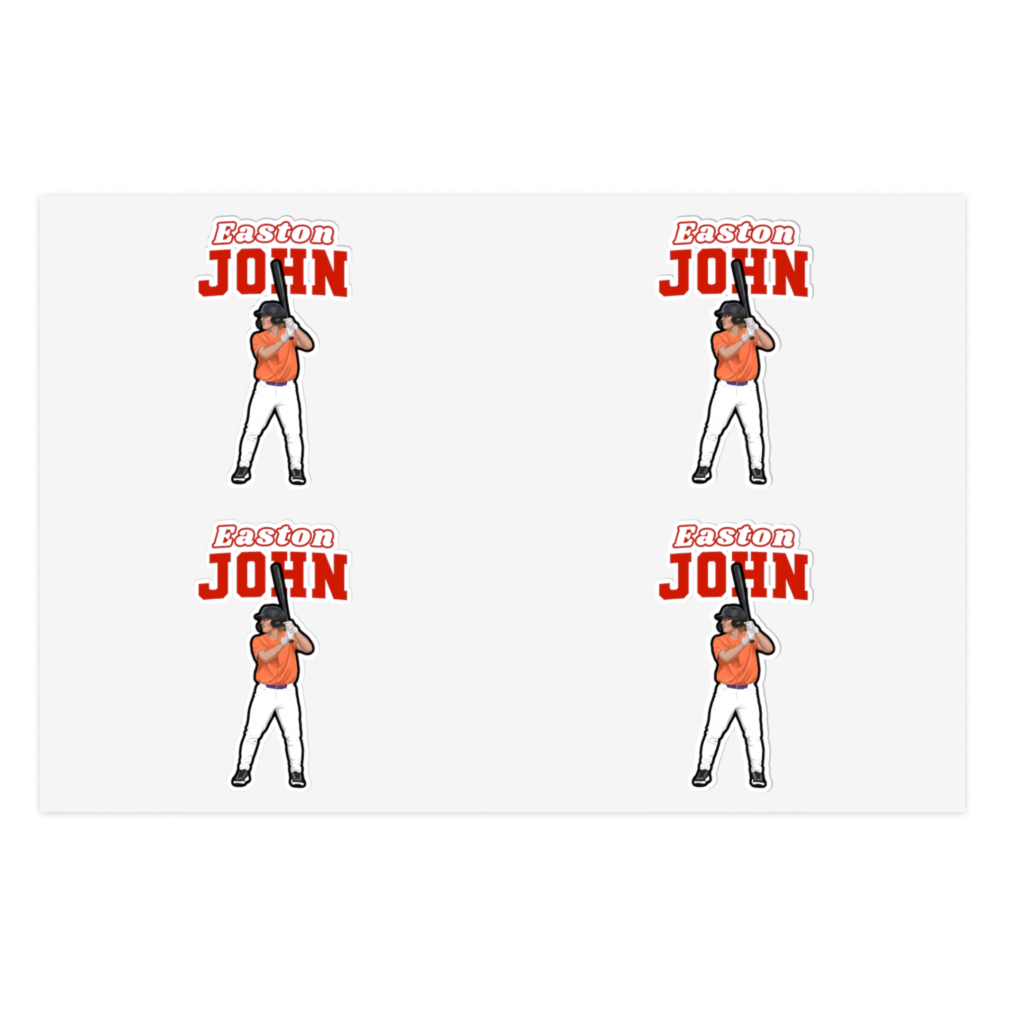 Sticker Sheet — character_name_arch in Classic