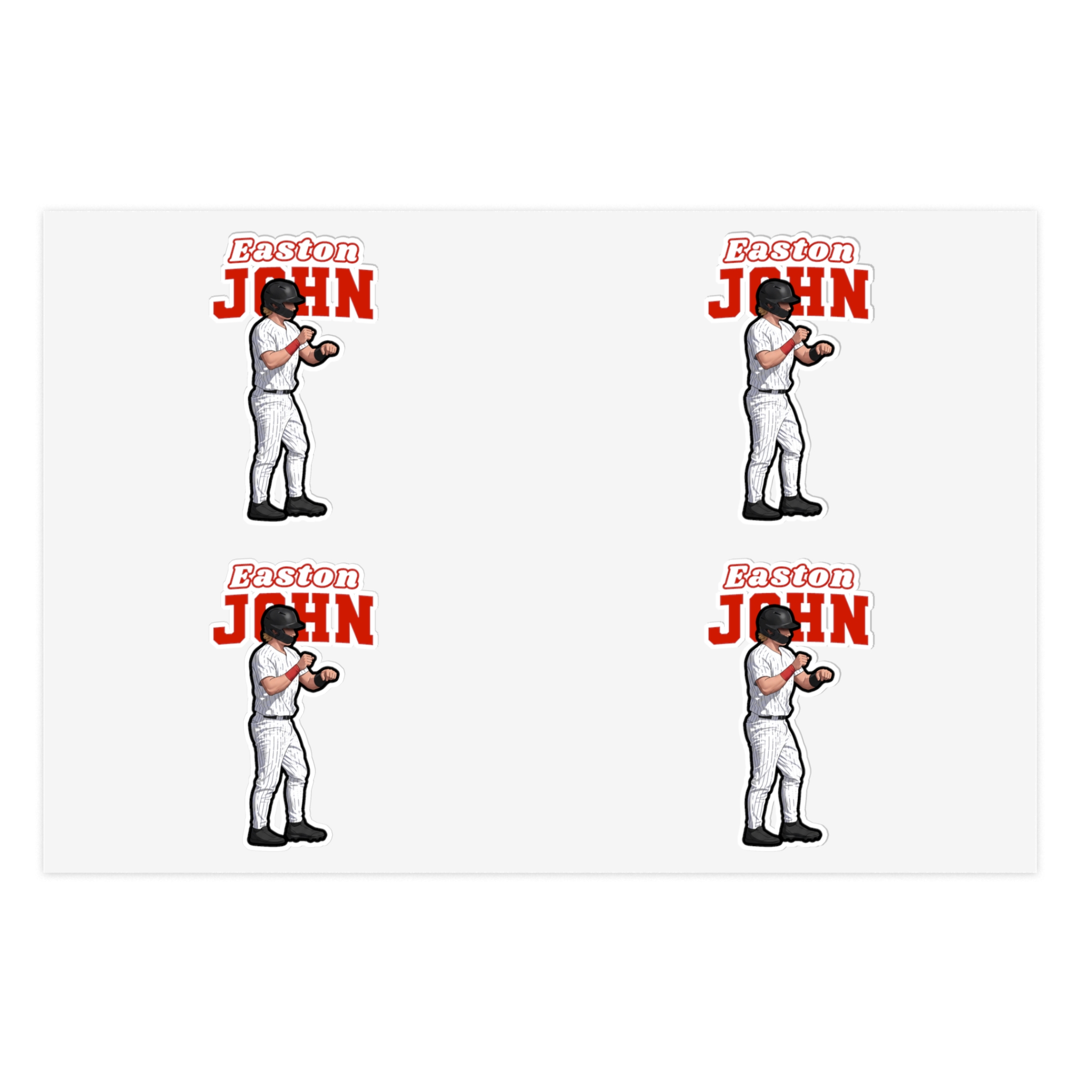 Sticker Sheet — character_name_arch in Classic