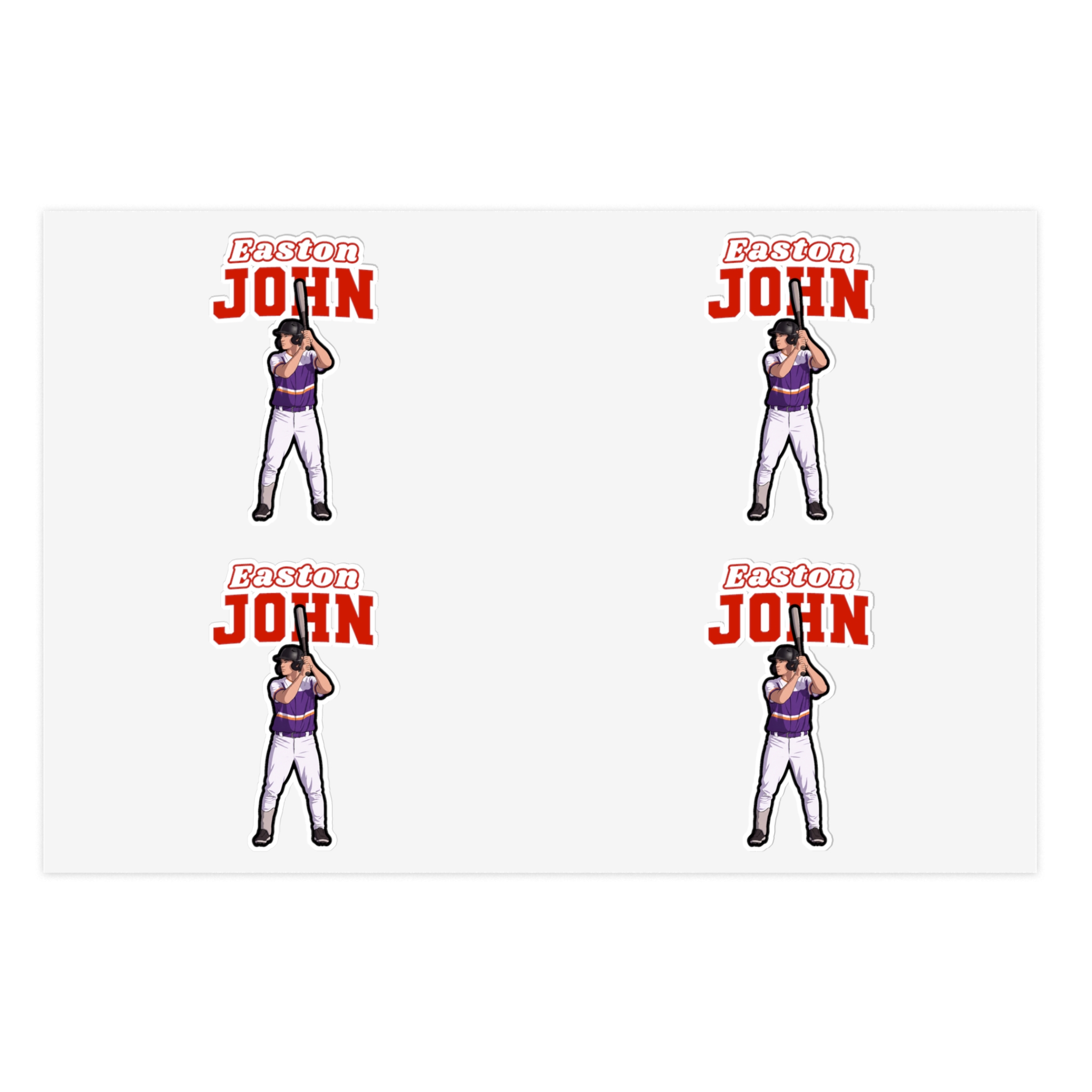 Sticker Sheet — character_name_arch in Classic