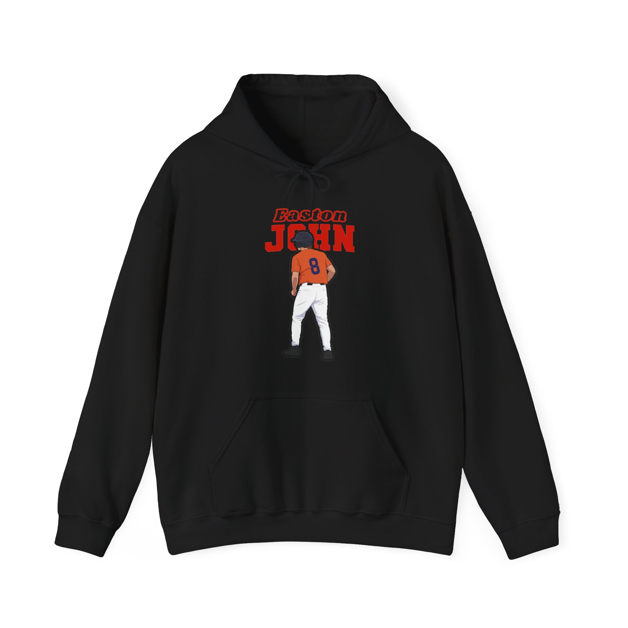 Hoodie — character_name_arch in Black