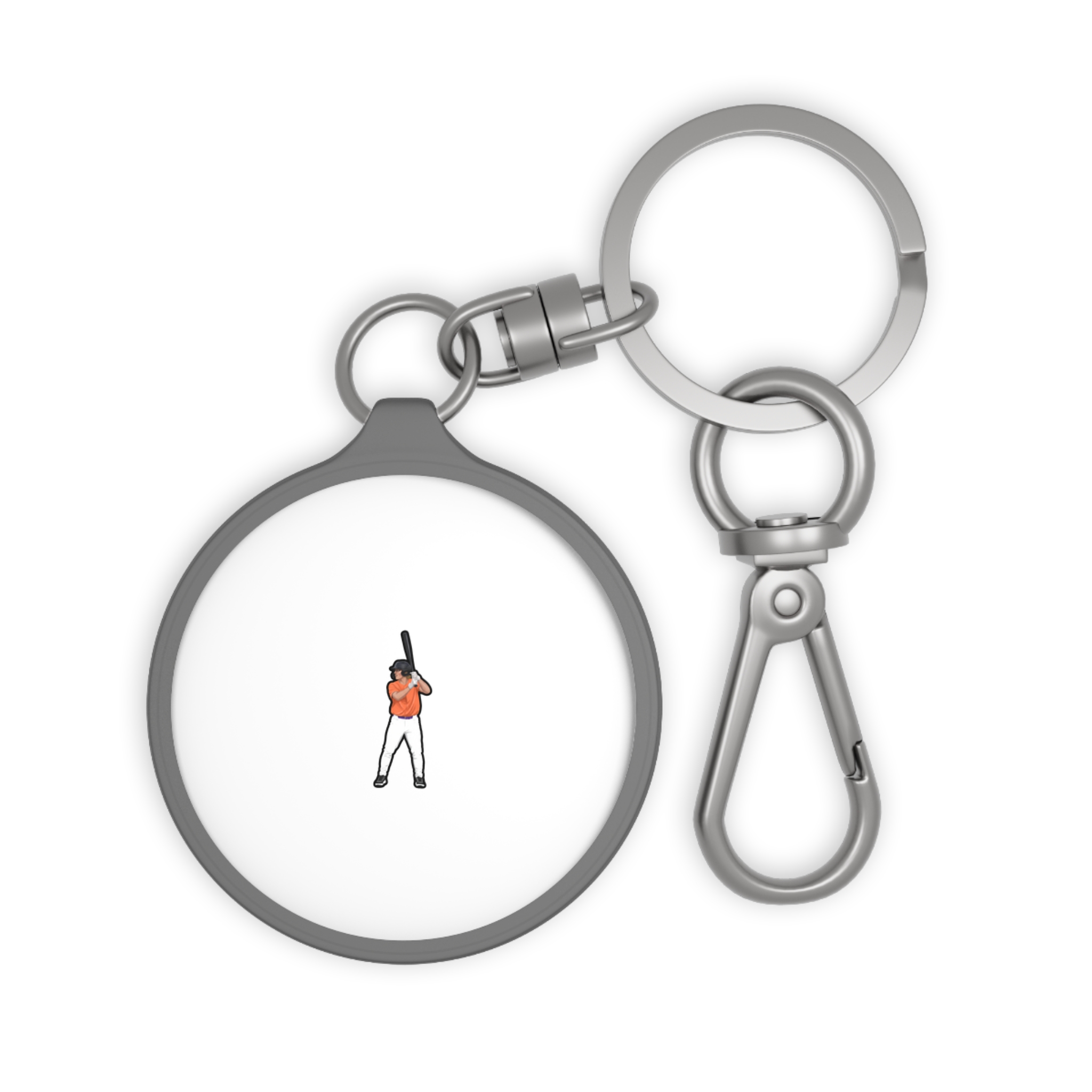 Keychain — character_player_name in Grey