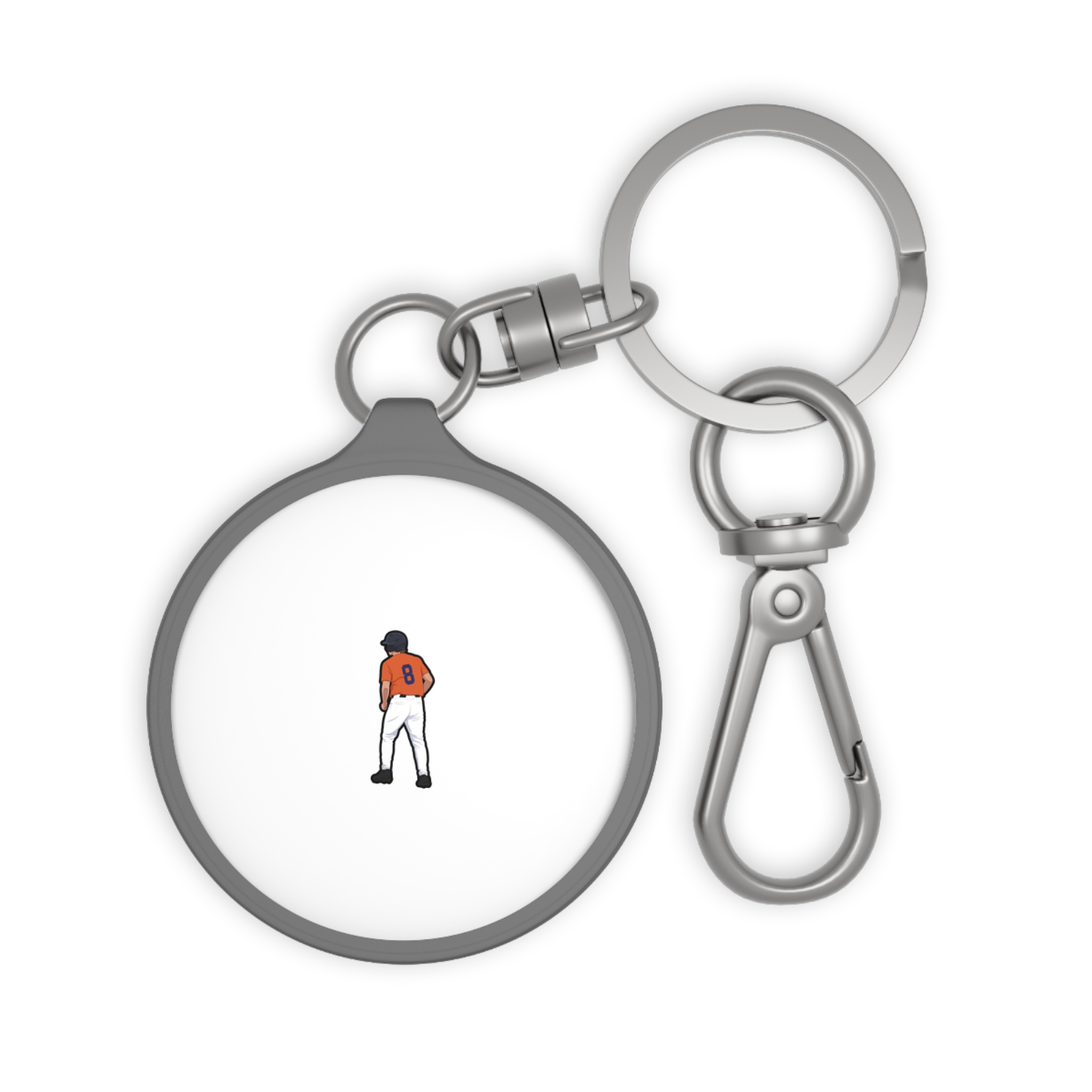 Keychain — character_player_name in Grey