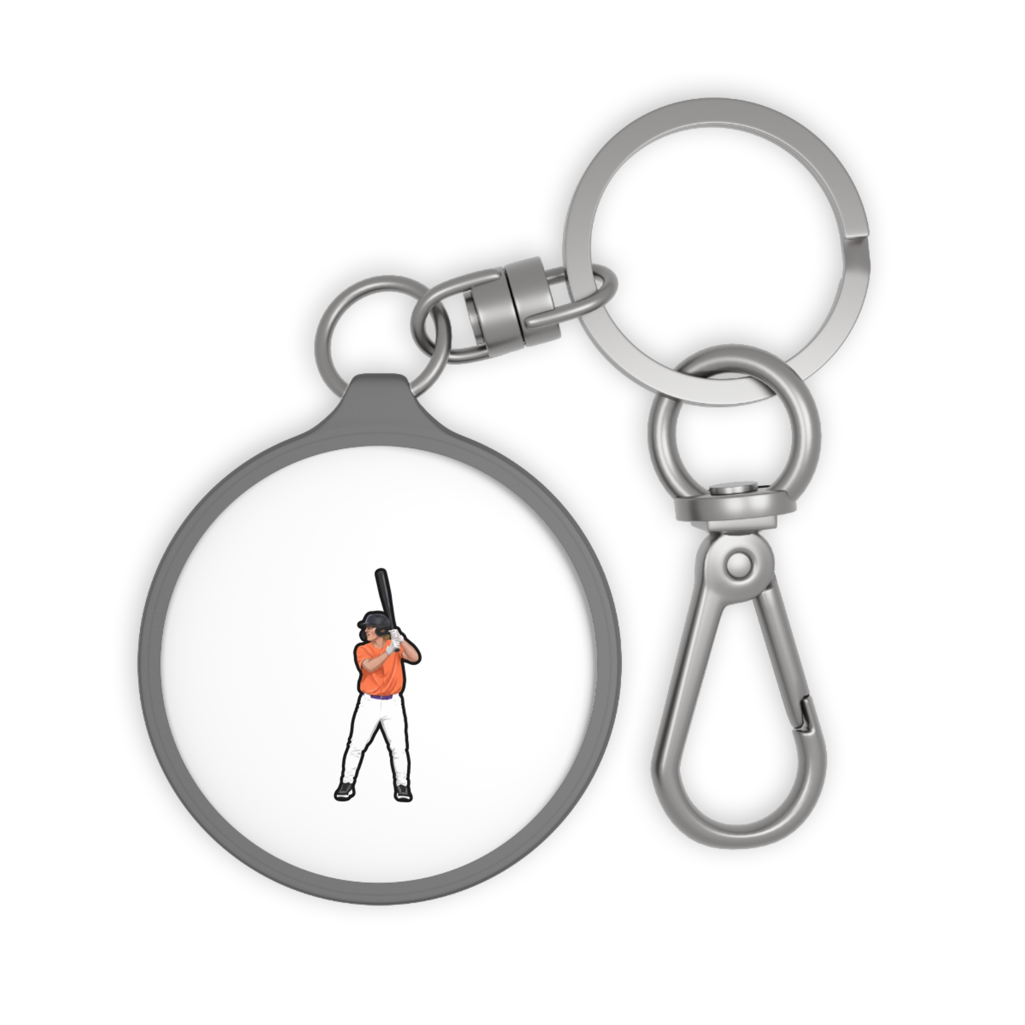 Keychain — character_name_arch in Grey