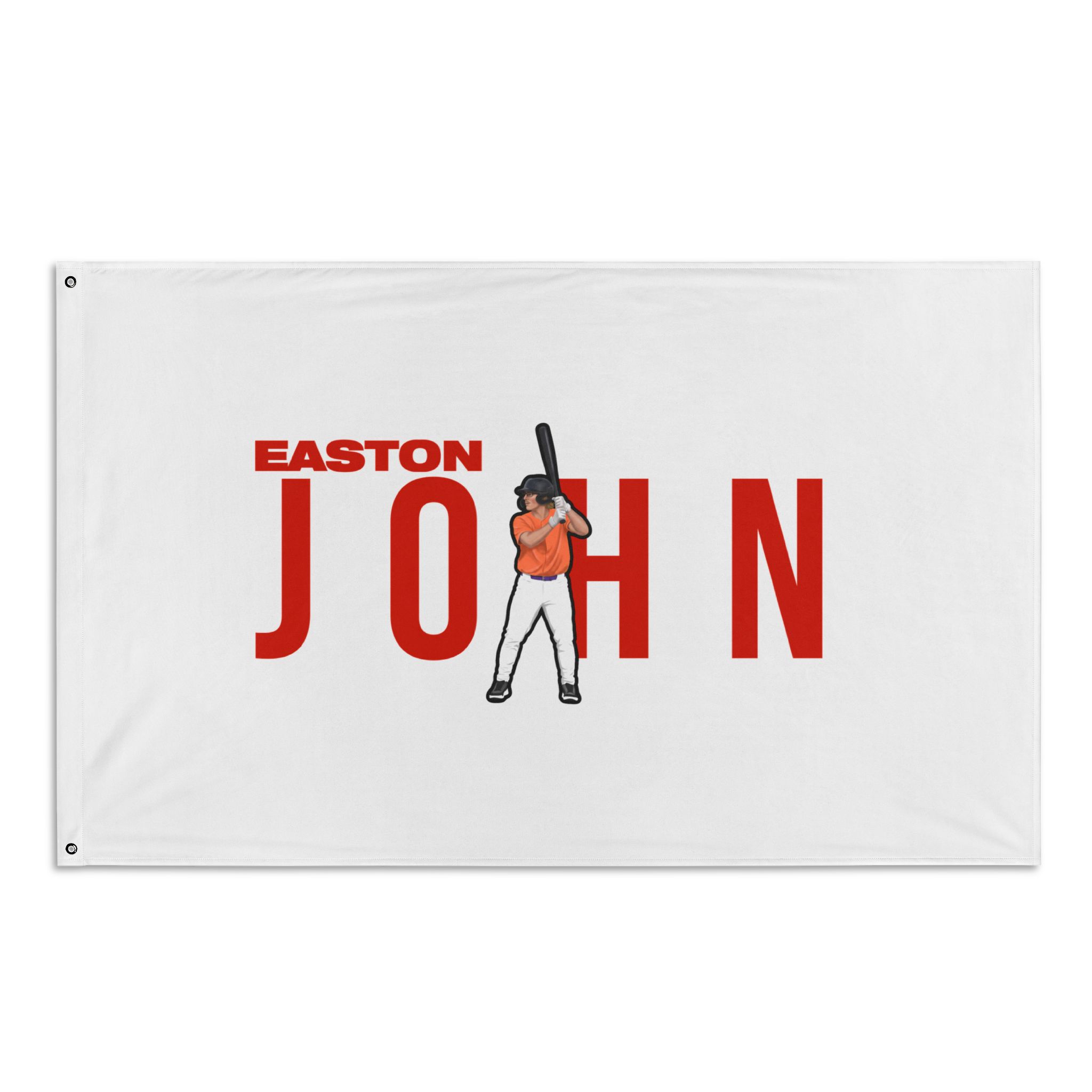 Flag (35 × 56 in) — character_player_name in Classic