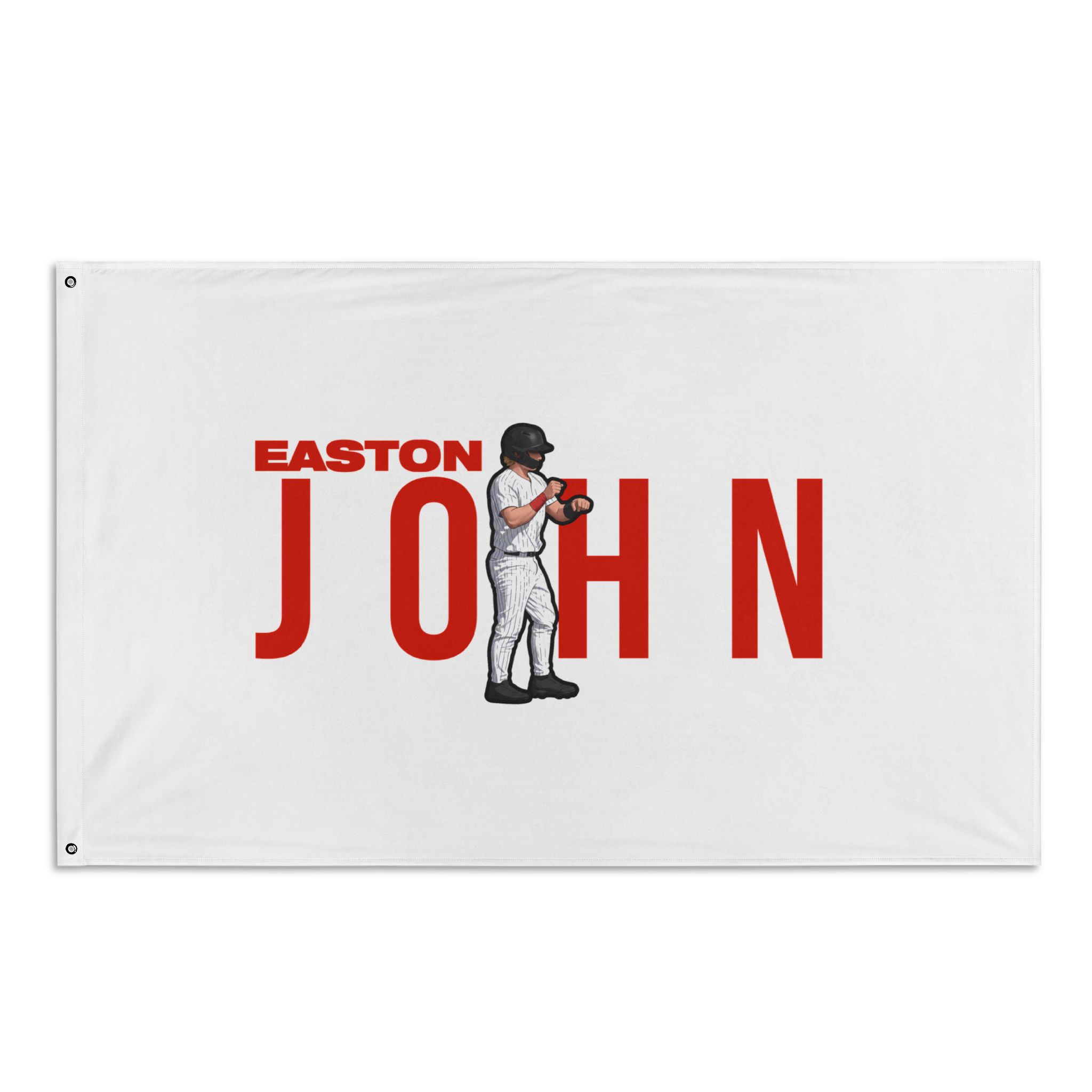 Flag (35 × 56 in) — character_player_name in Classic