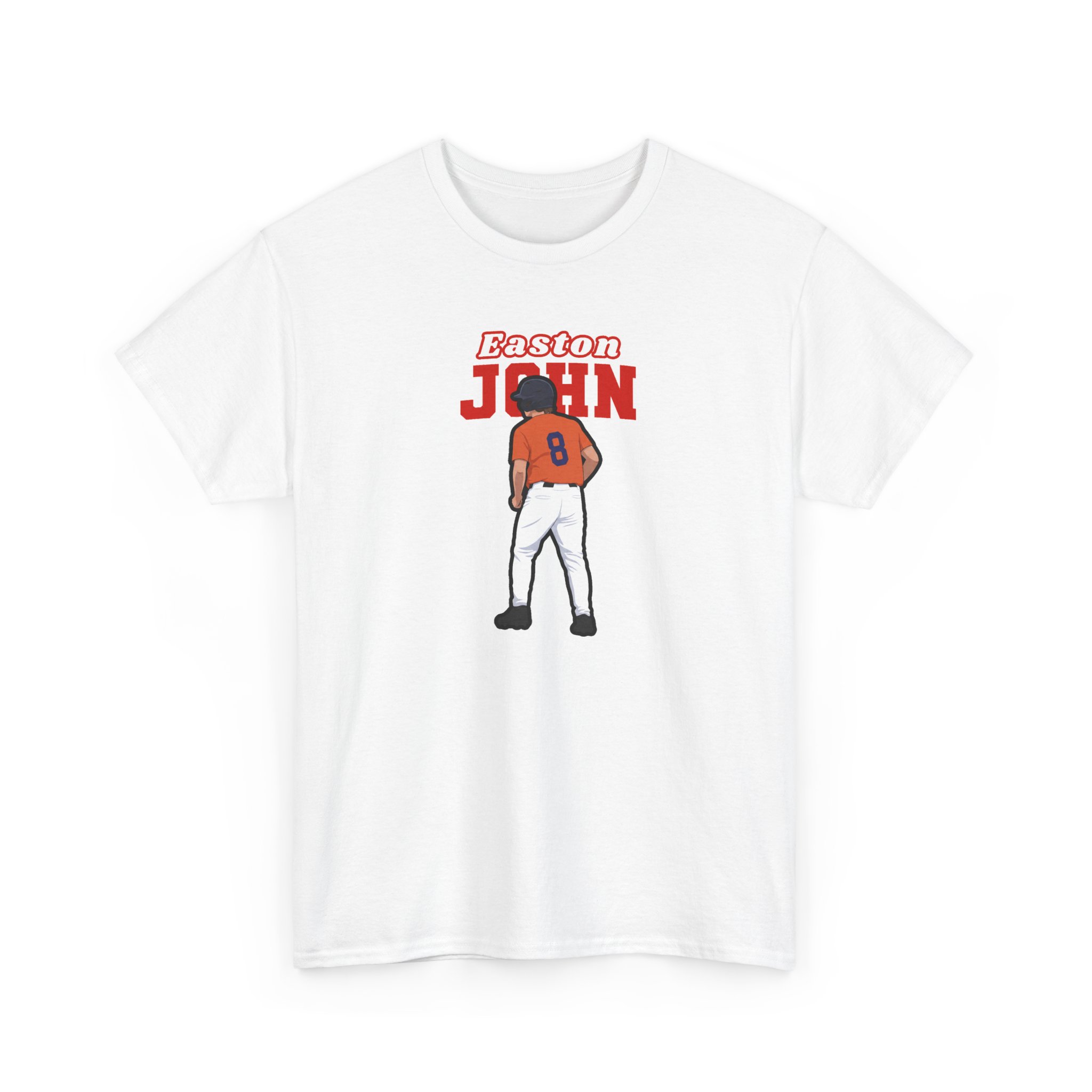 Tee — character_name_arch in White