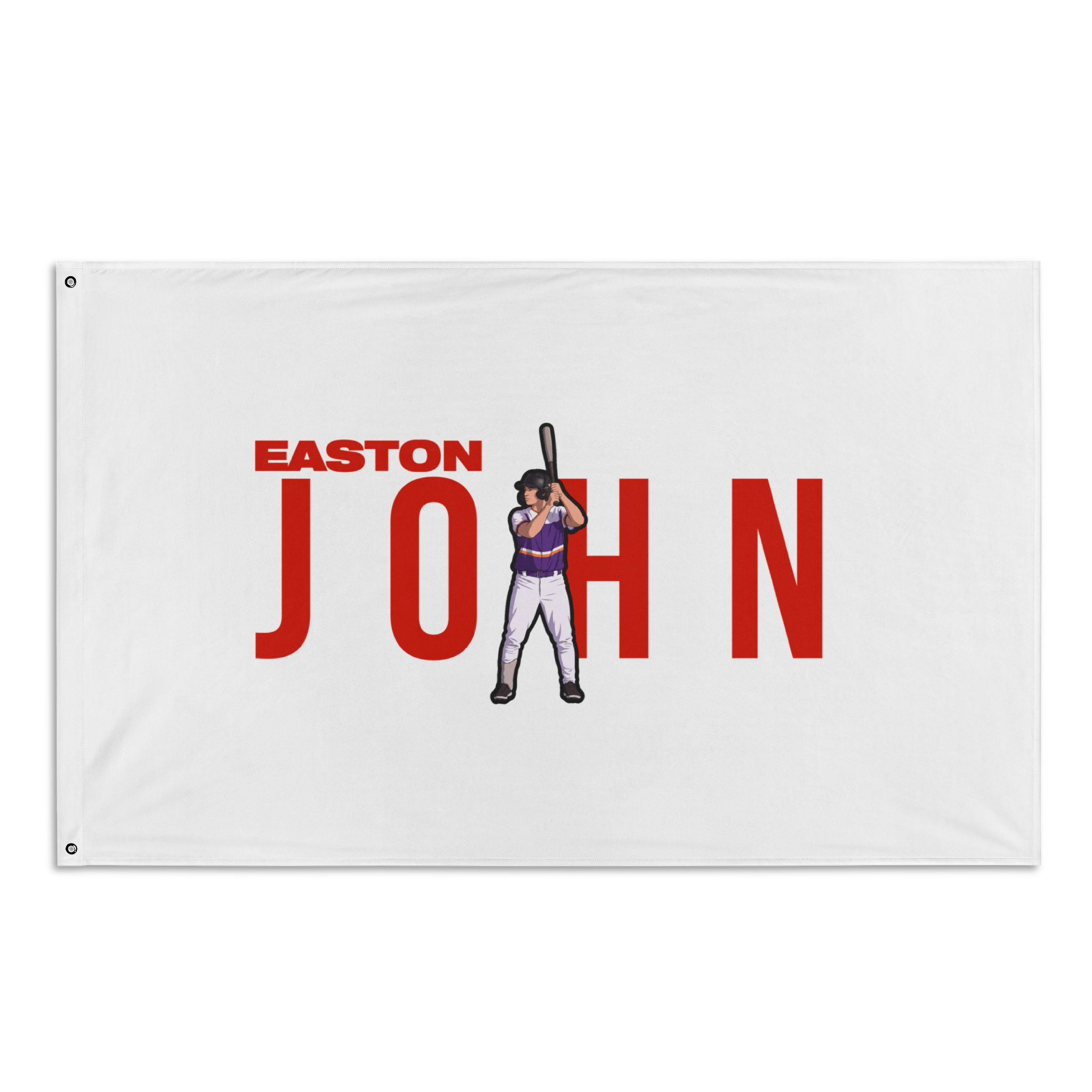 Flag (35 × 56 in) — character_player_name in Classic