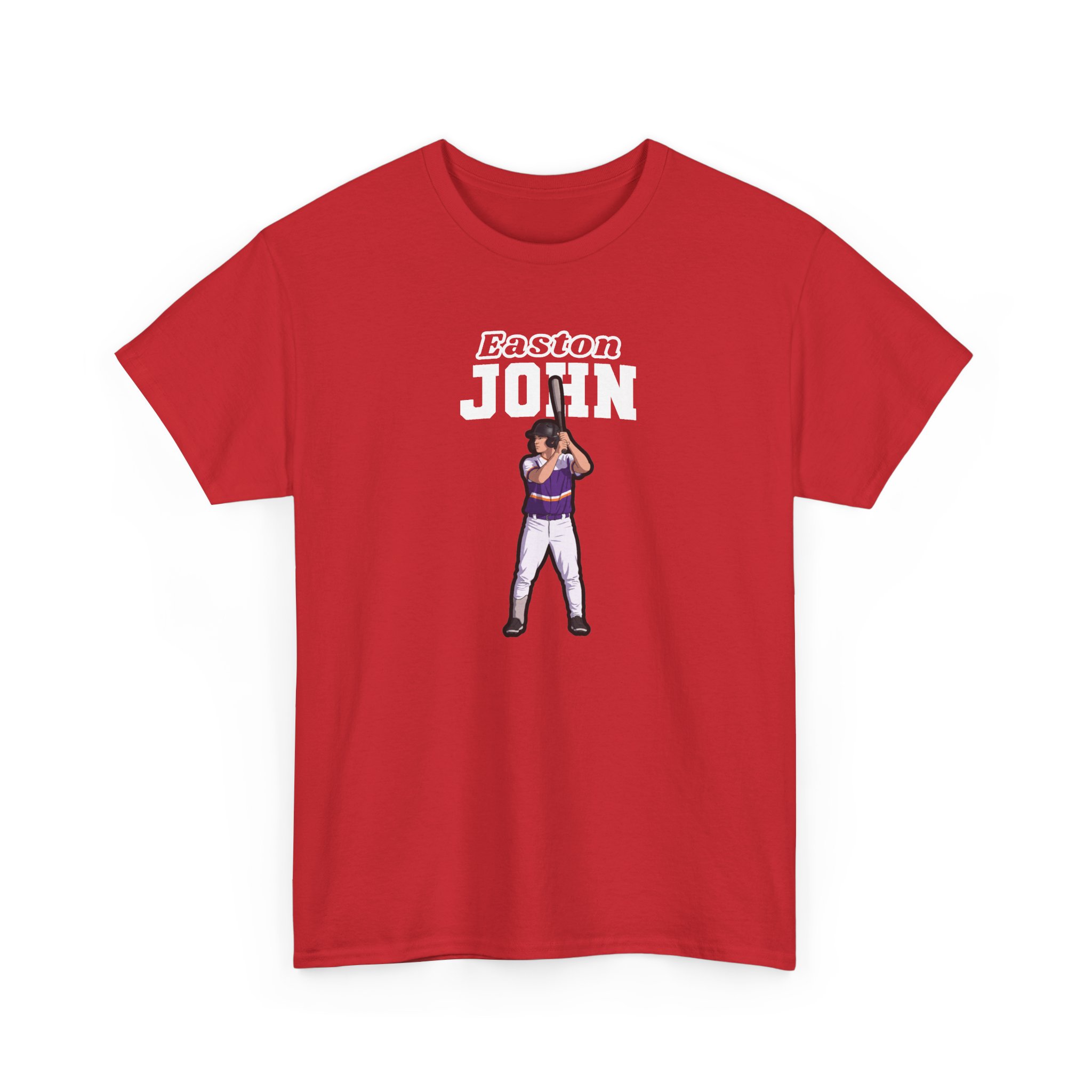 Tee — character_name_arch in Red