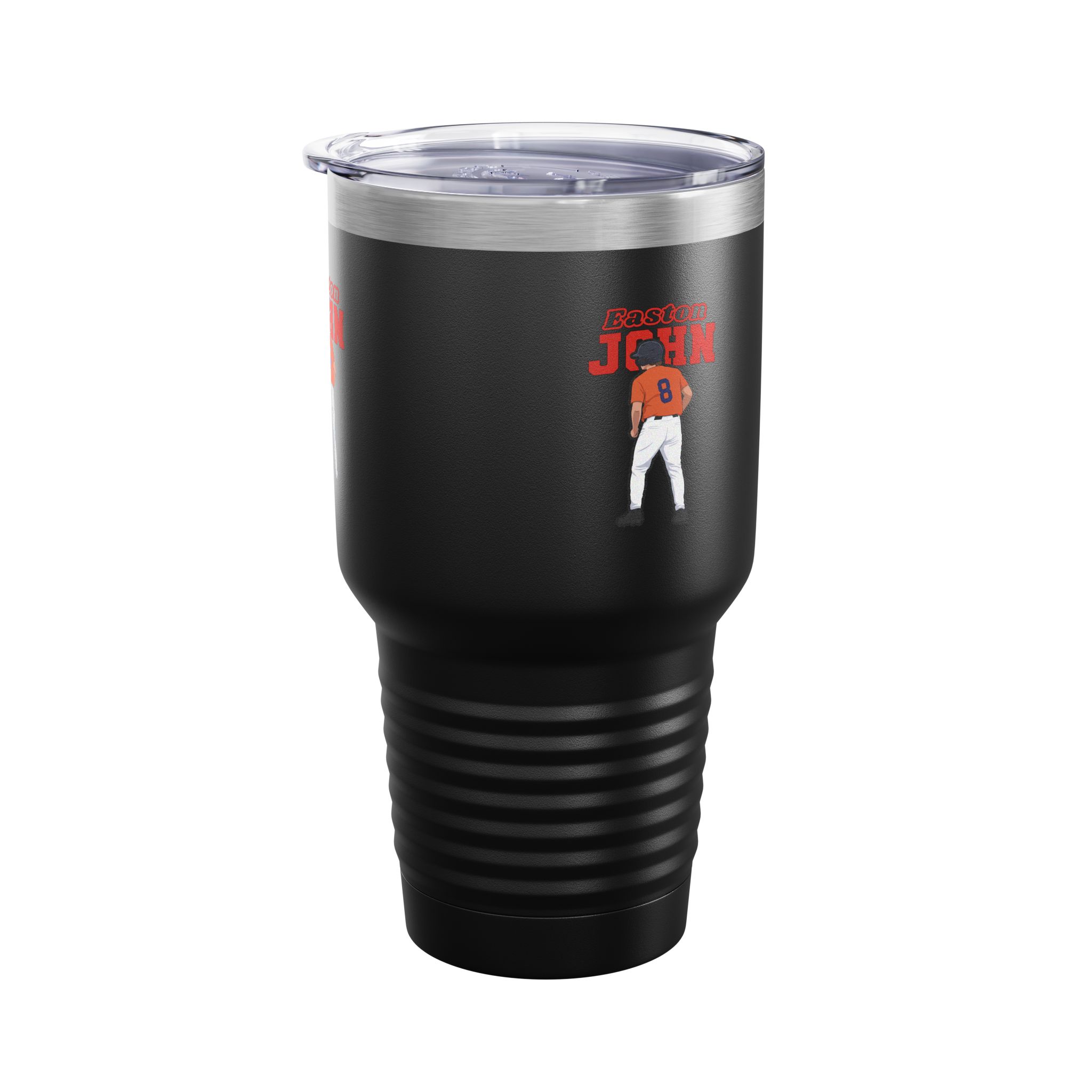 30oz Tumbler — character_name_arch in Black