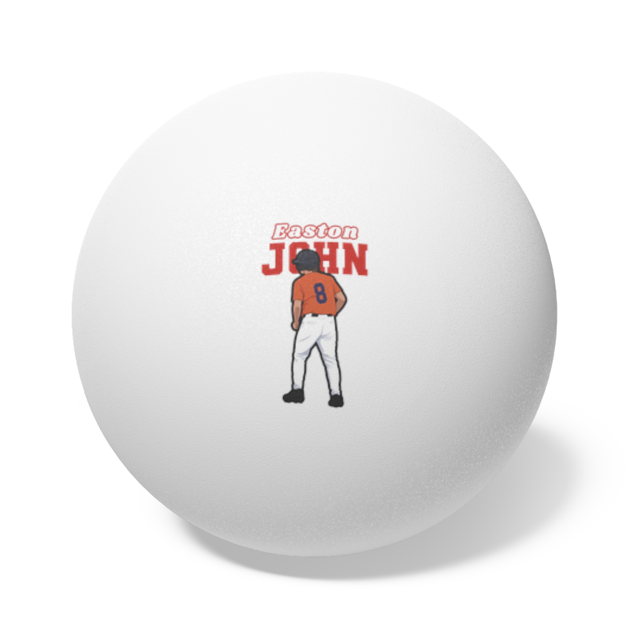 Ping Pong Balls, 6 pcs — character_name_arch in White