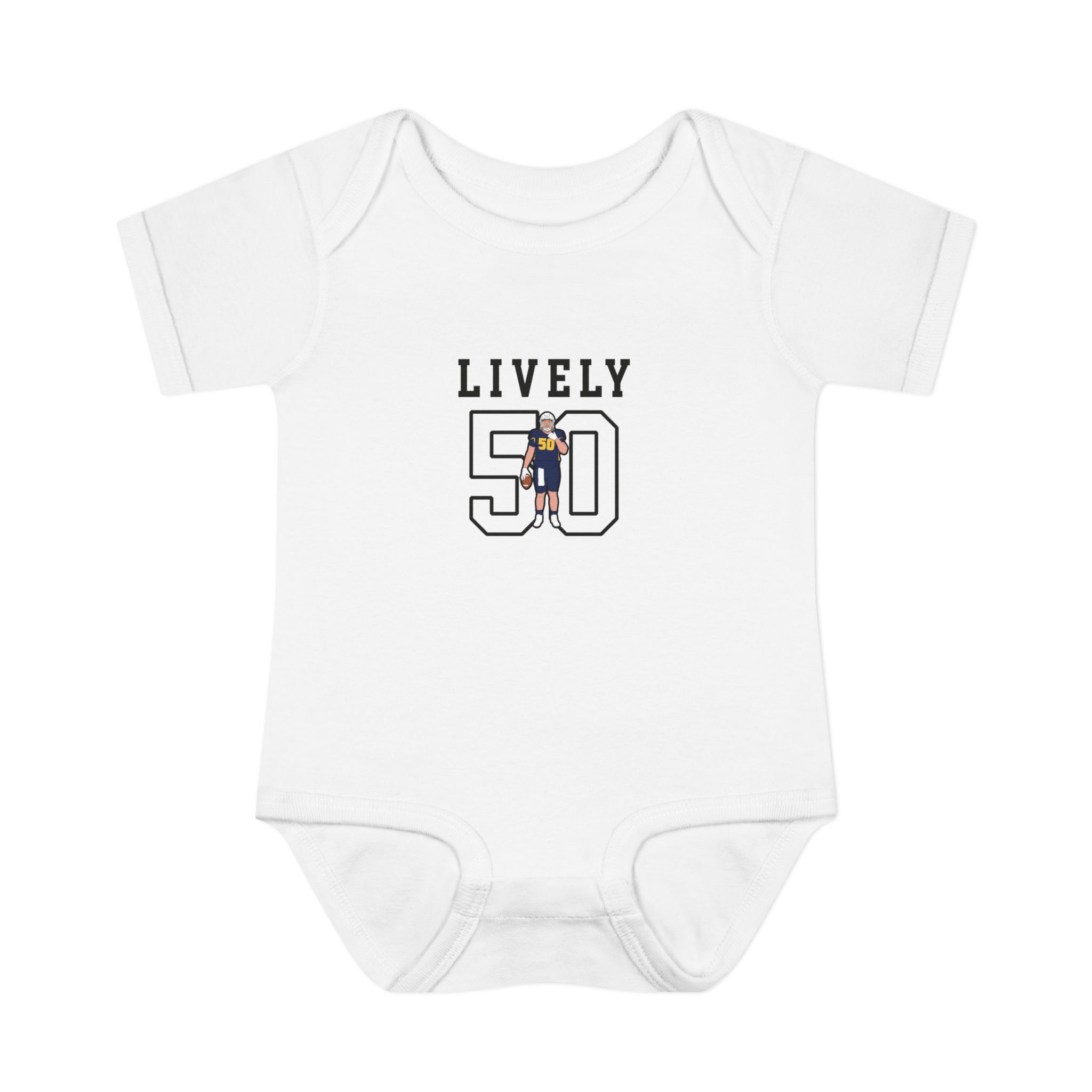 Baby Onesie — character_shirsey in White