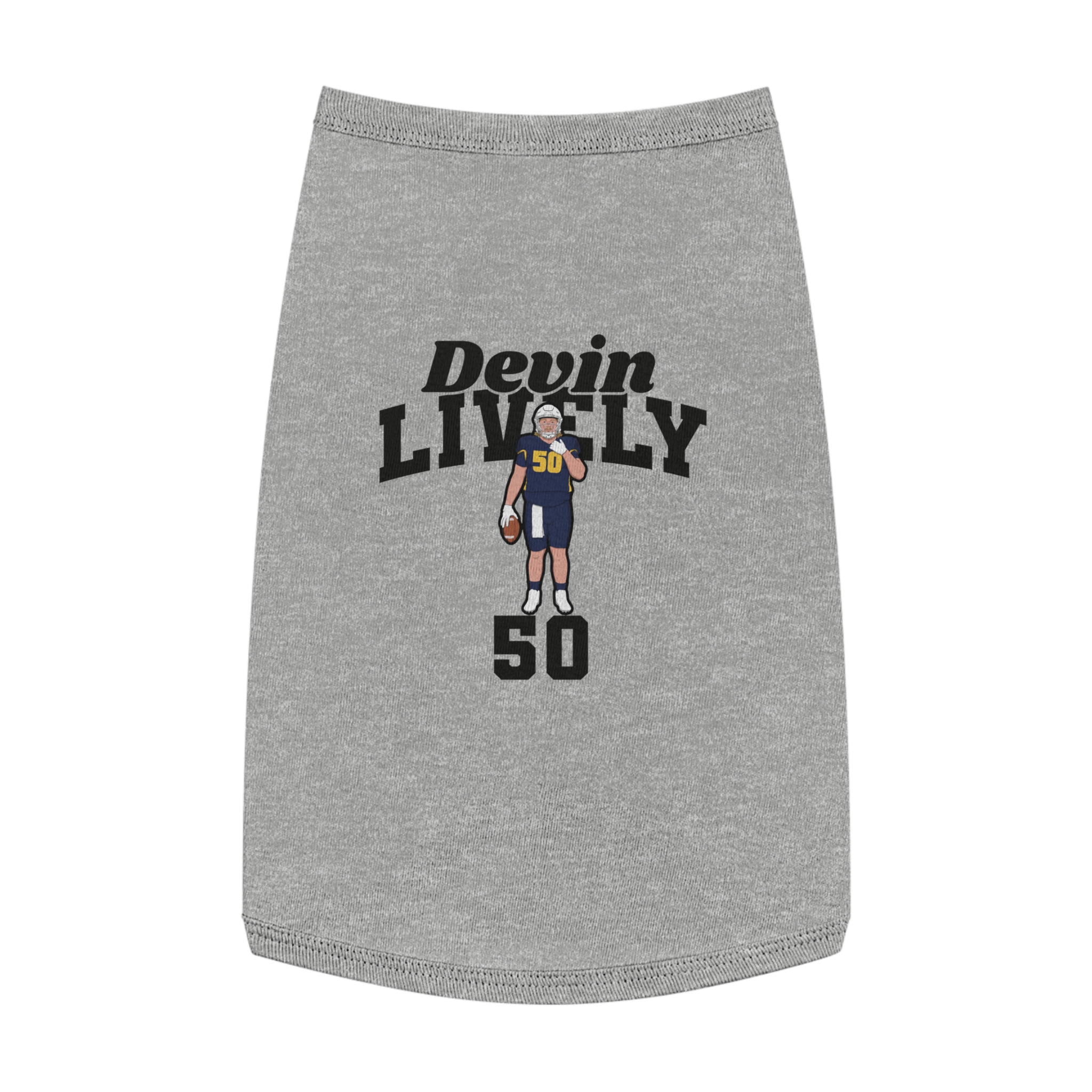 Pet Tank Top — character_signature_arch in White
