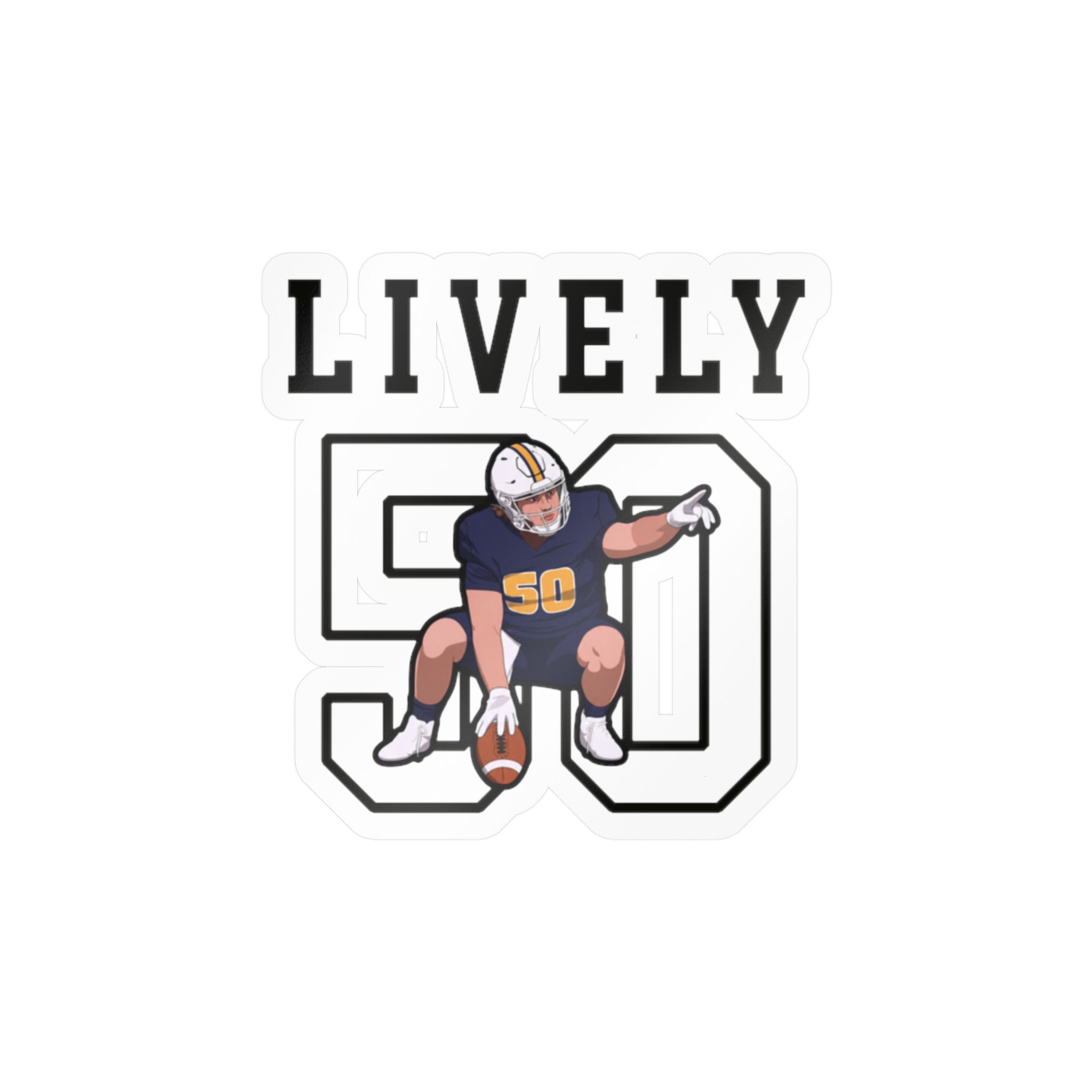 Vinyl Sticker — character_shirsey in Classic