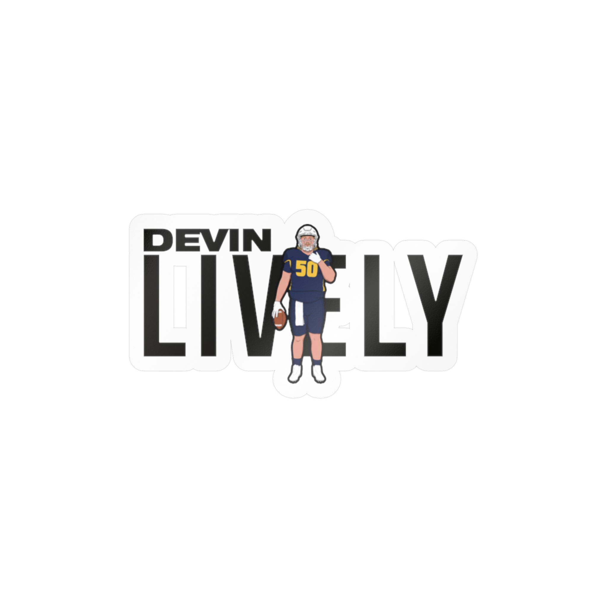 Vinyl Sticker — character_player_name in Classic
