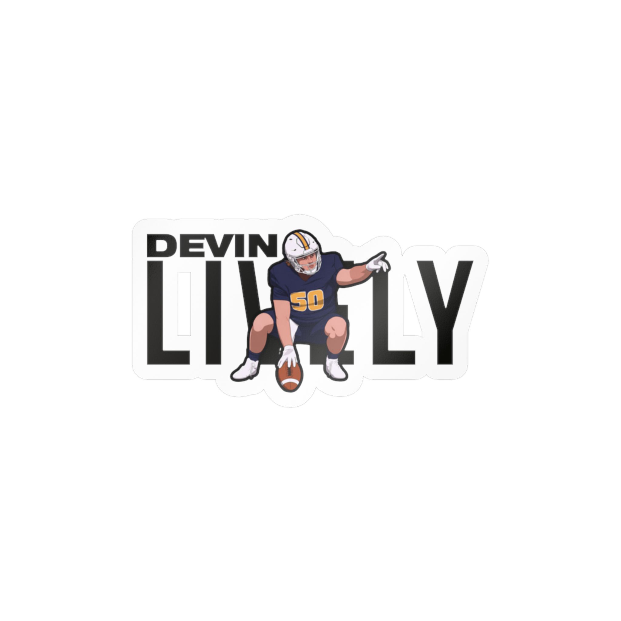 Vinyl Sticker — character_player_name in Classic