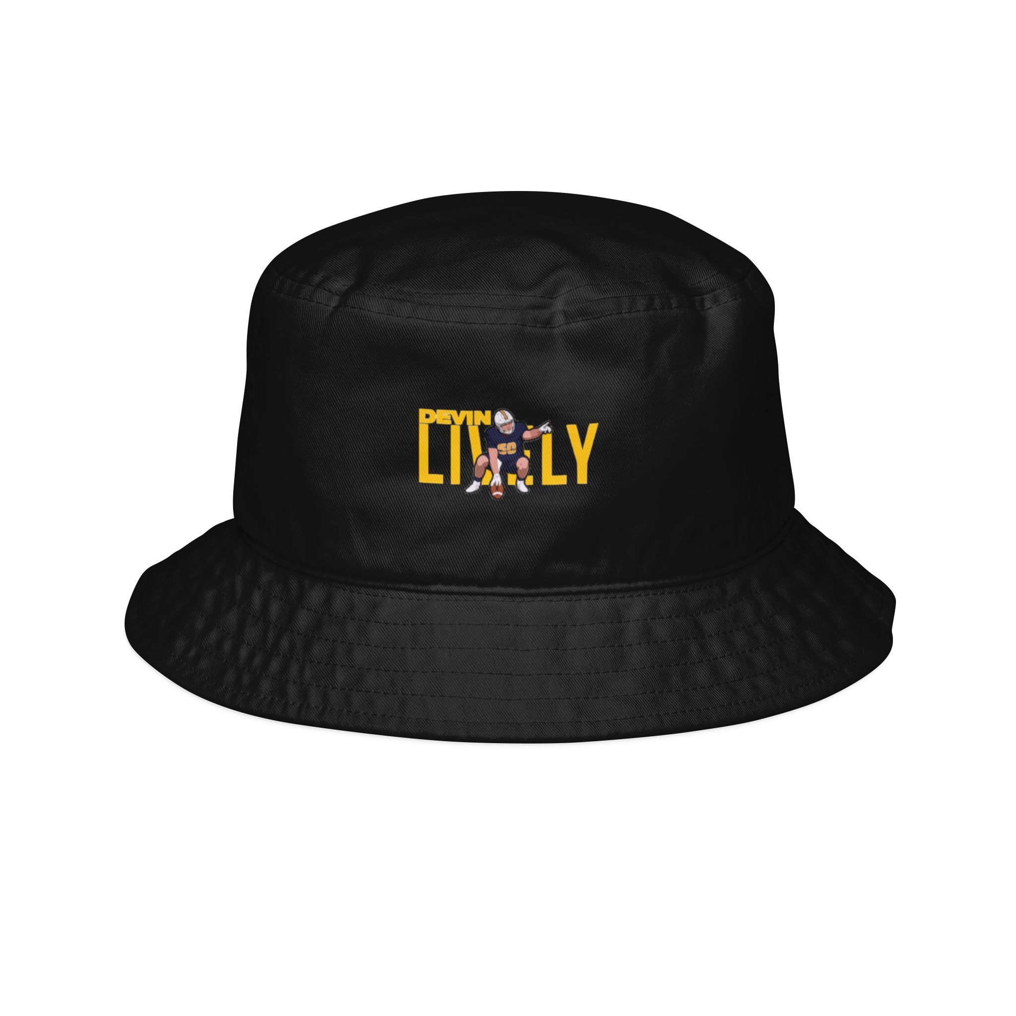Bucket Hat — character_player_name in Black