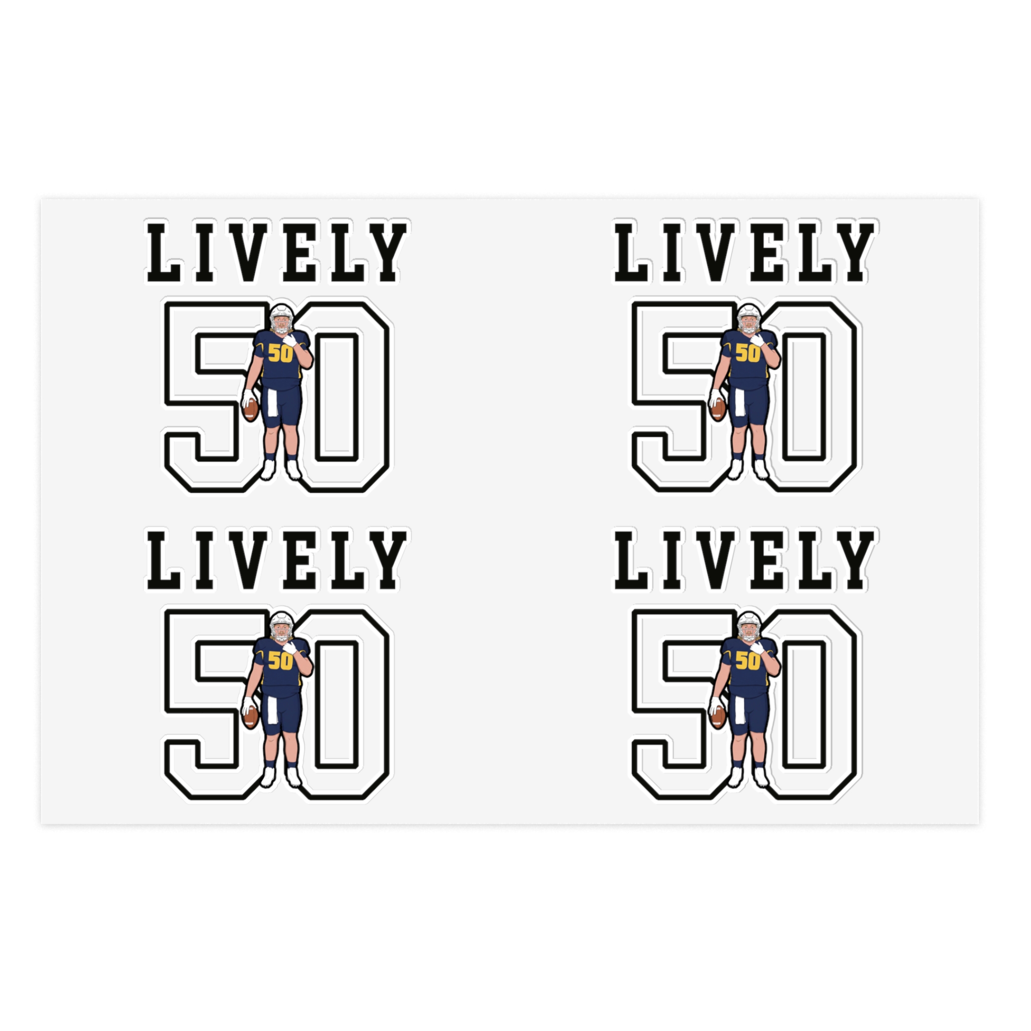 Sticker Sheet — character_shirsey in Classic