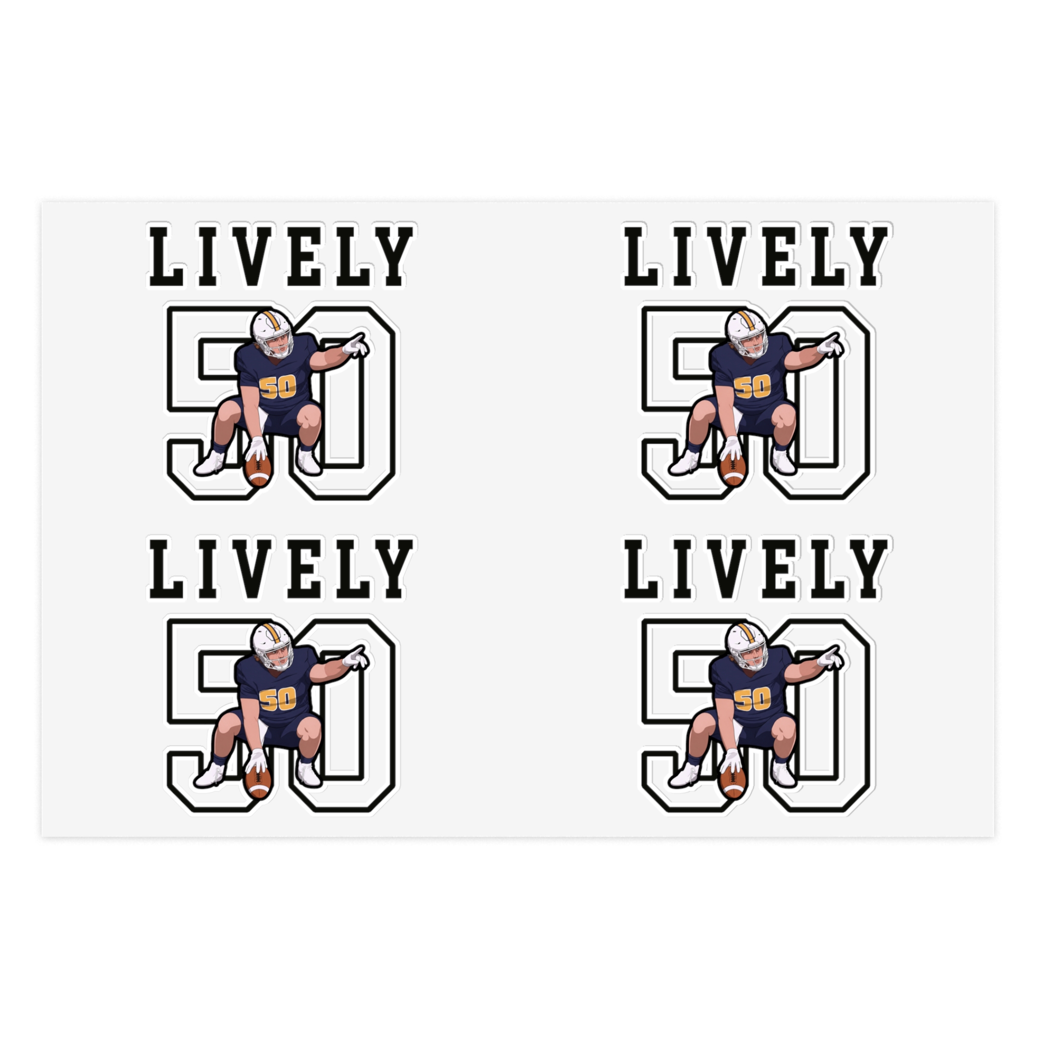 Sticker Sheet — character_shirsey in Classic