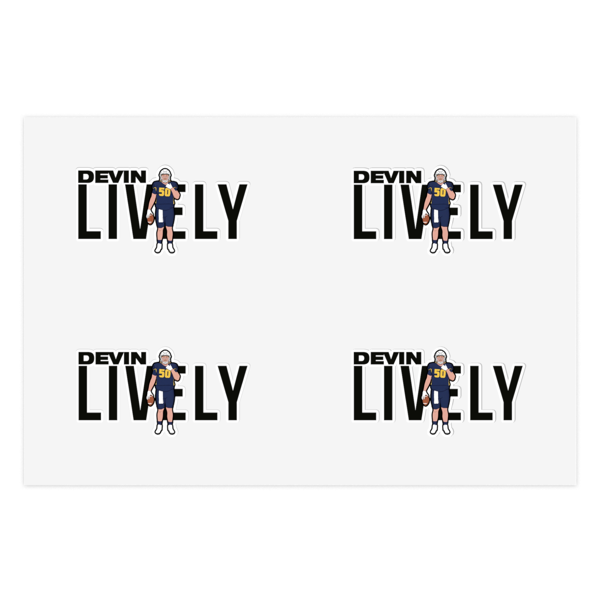 Sticker Sheet — character_player_name in Classic