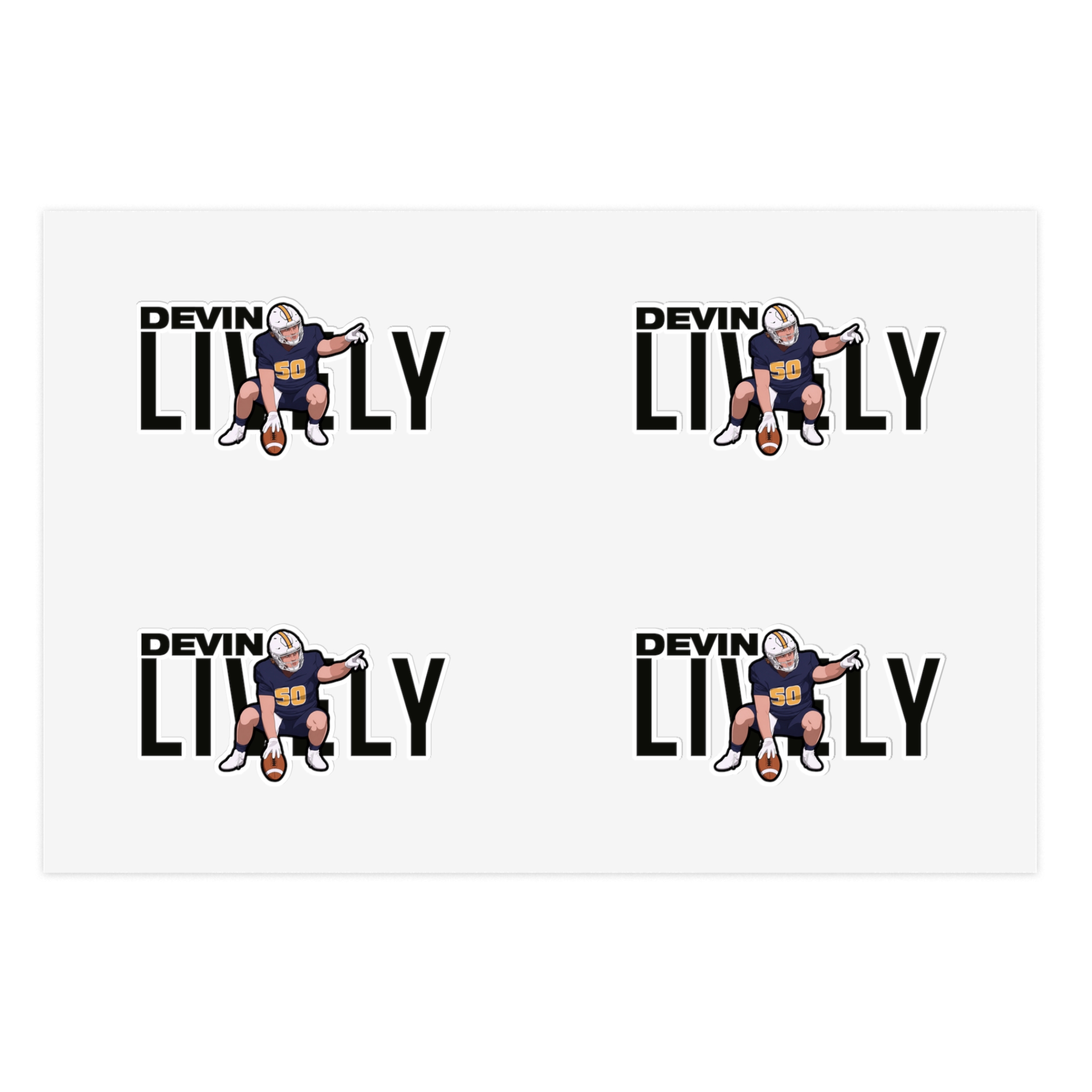 Sticker Sheet — character_player_name in Classic