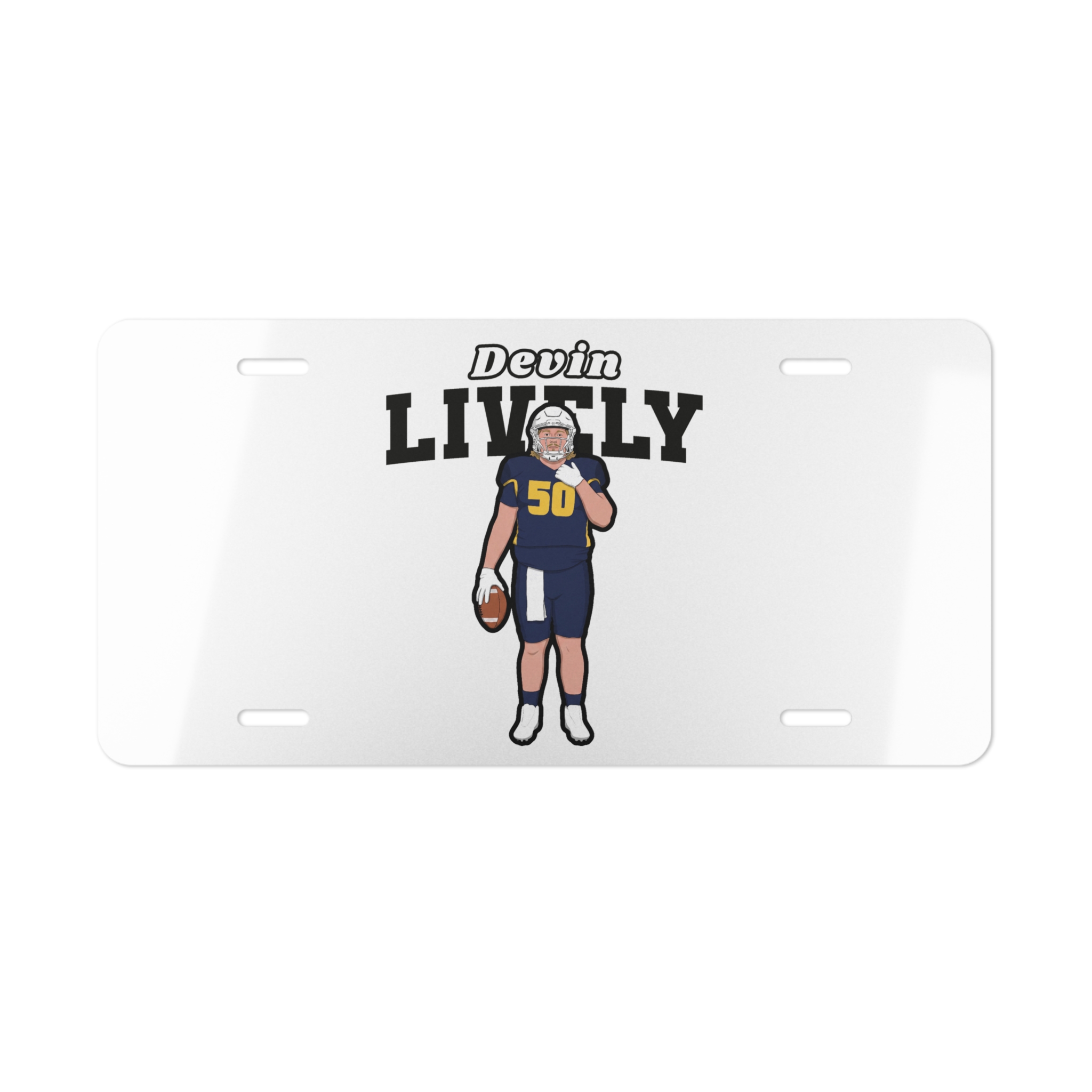 License Plate — character_name_arch in Classic