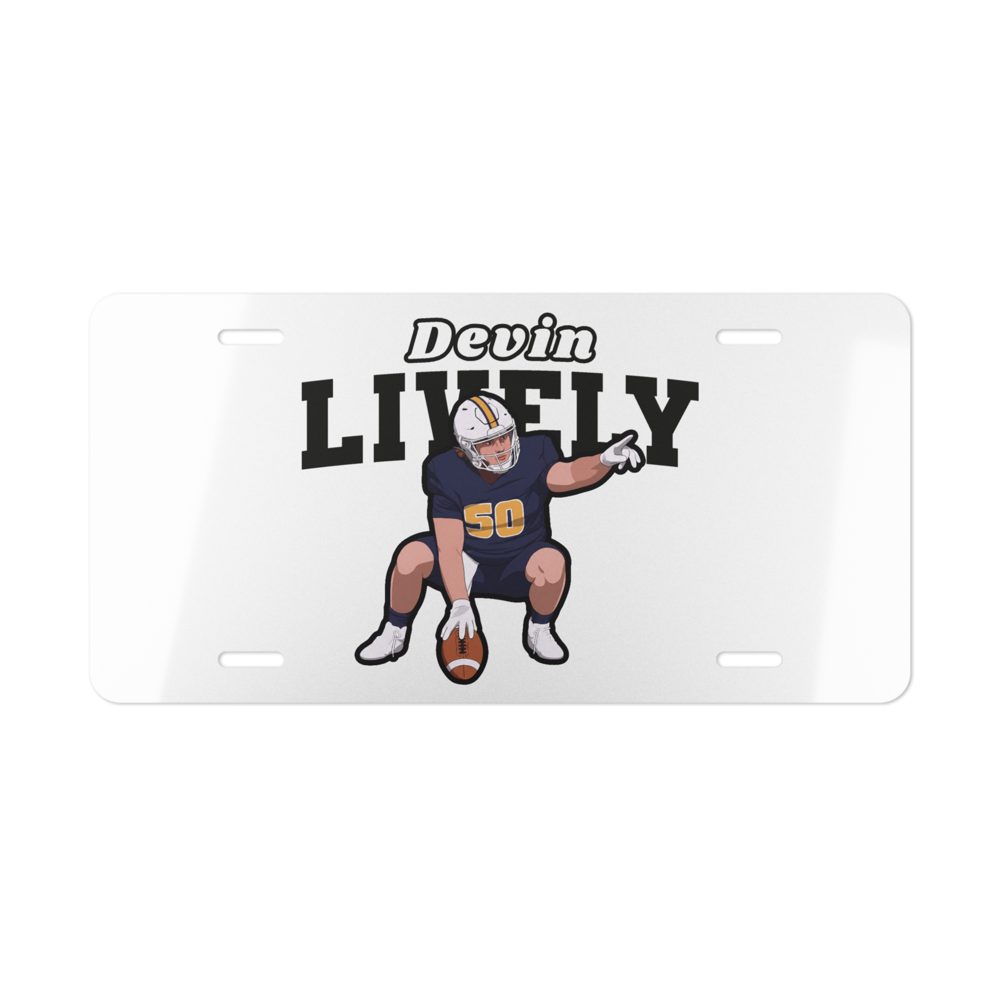 License Plate — character_name_arch in Classic