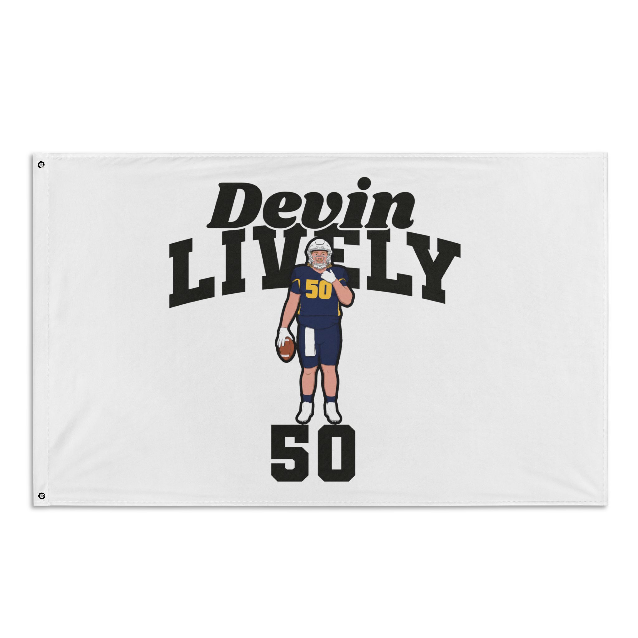 Flag (35 × 56 in) — character_signature_arch in Classic