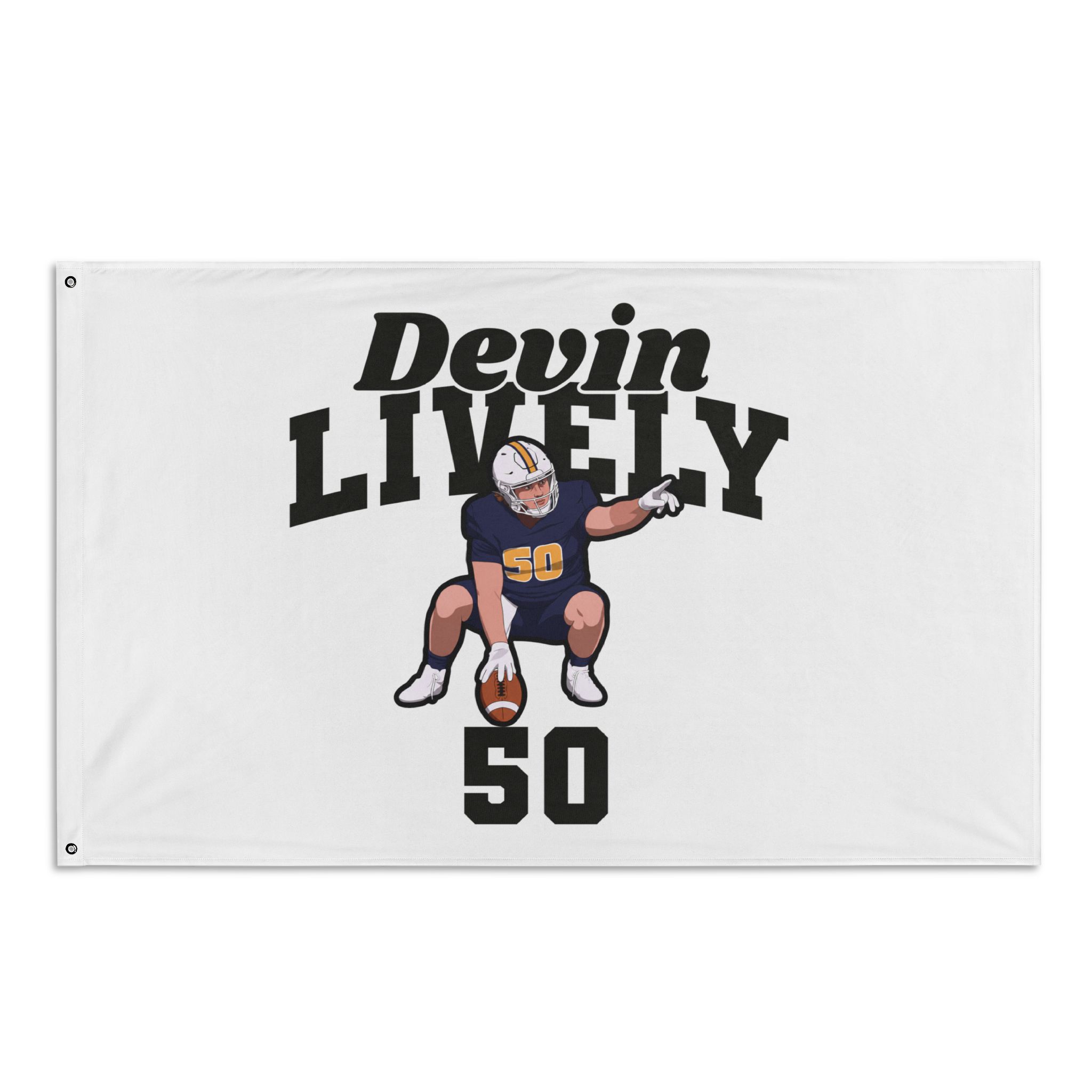 Flag (35 × 56 in) — character_signature_arch in Classic