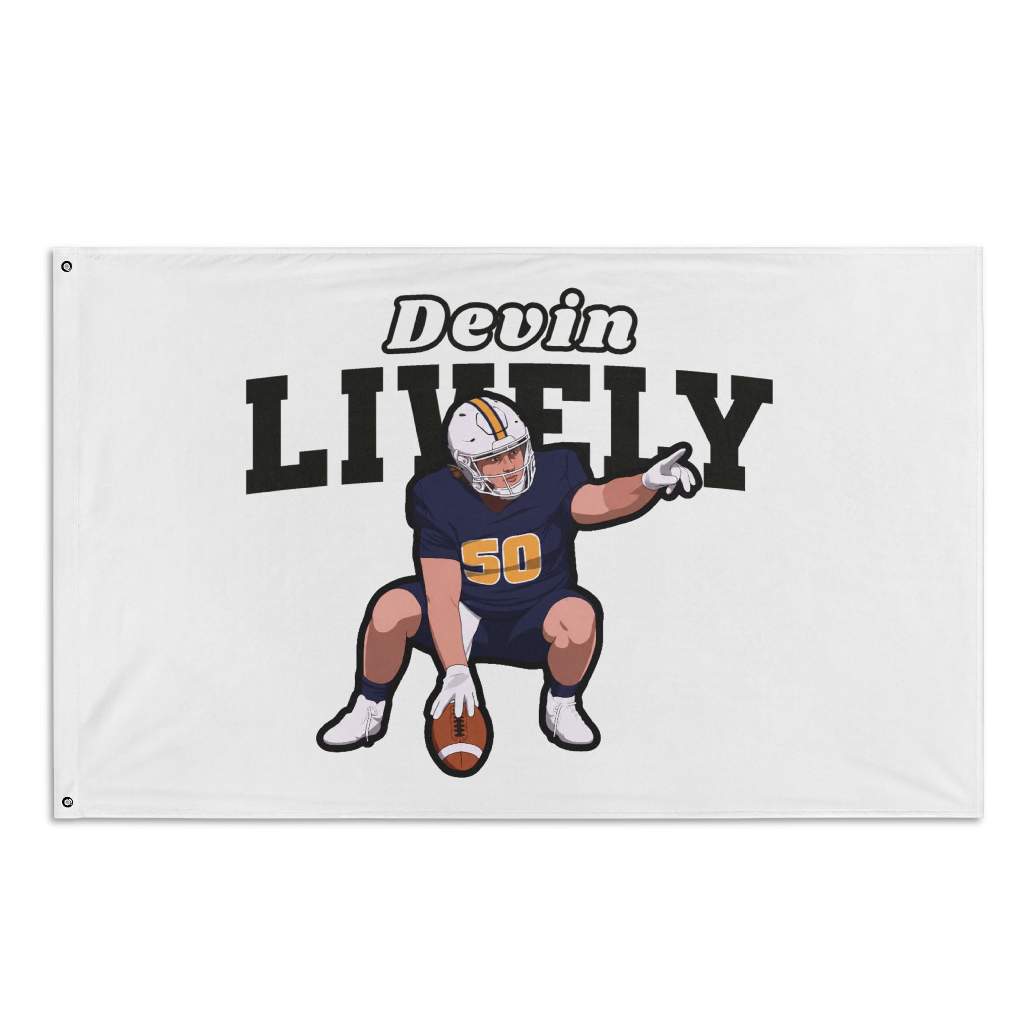 Flag (35 × 56 in) — character_name_arch in Classic