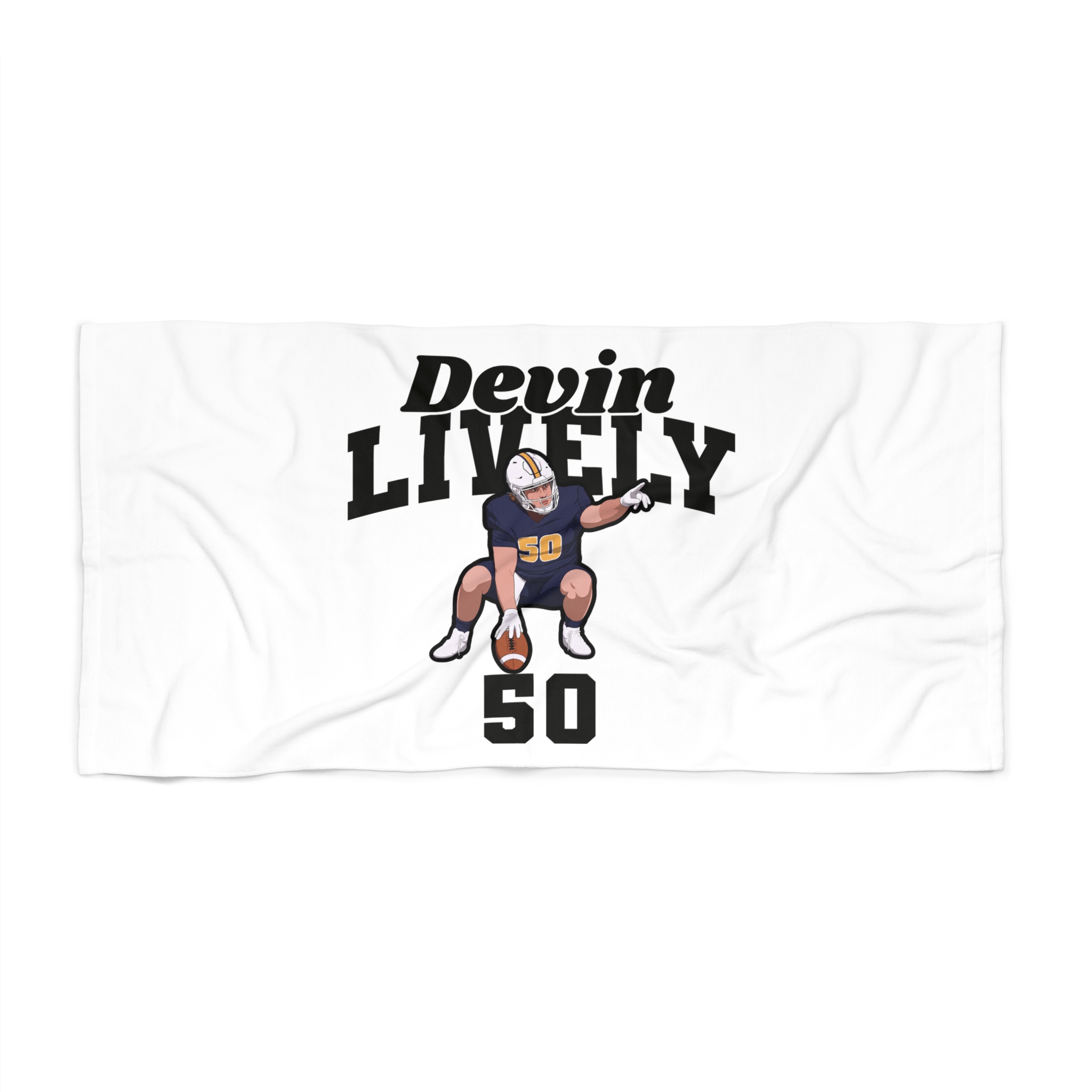 Beach Towel — character_signature_arch in Classic