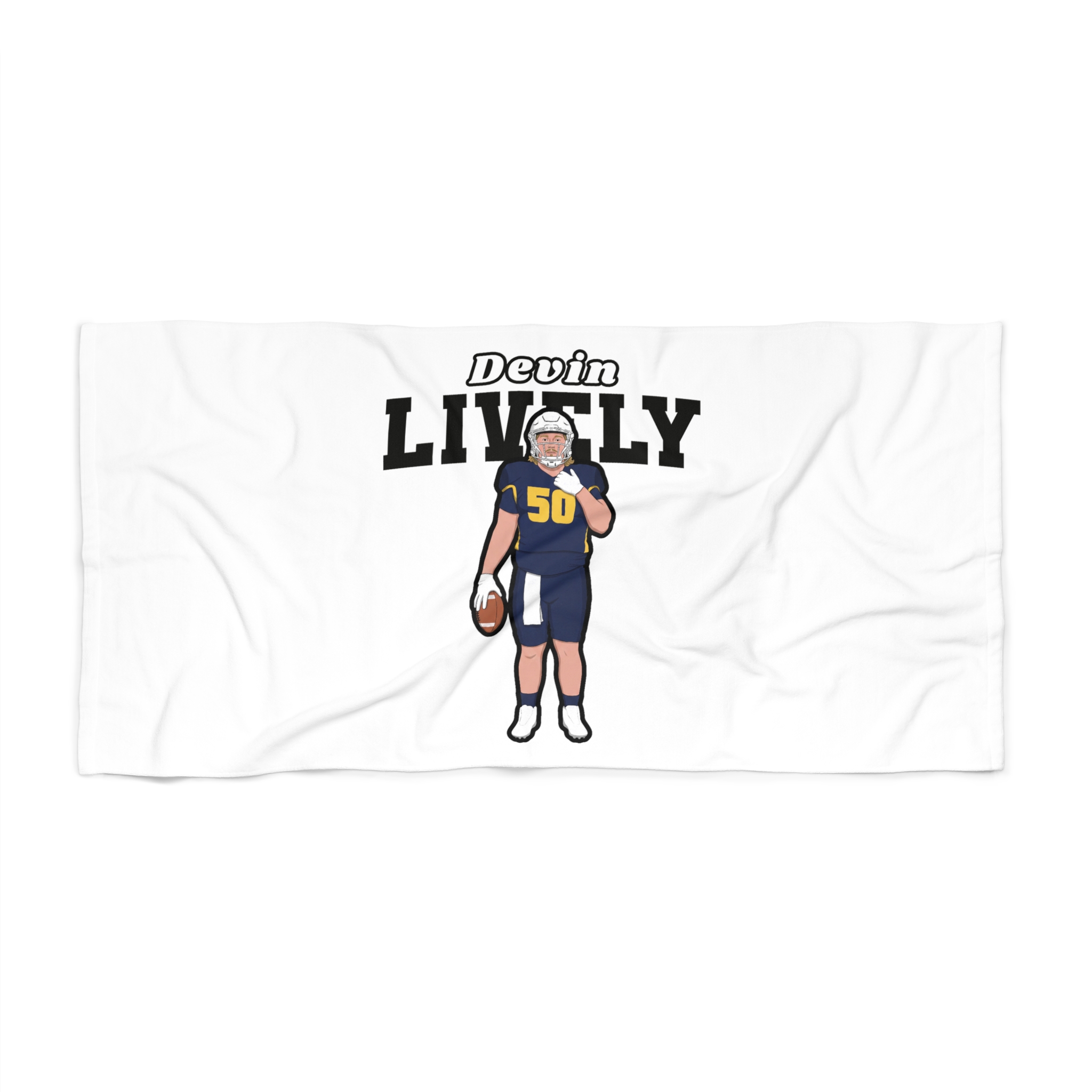 Beach Towel — character_name_arch in Classic