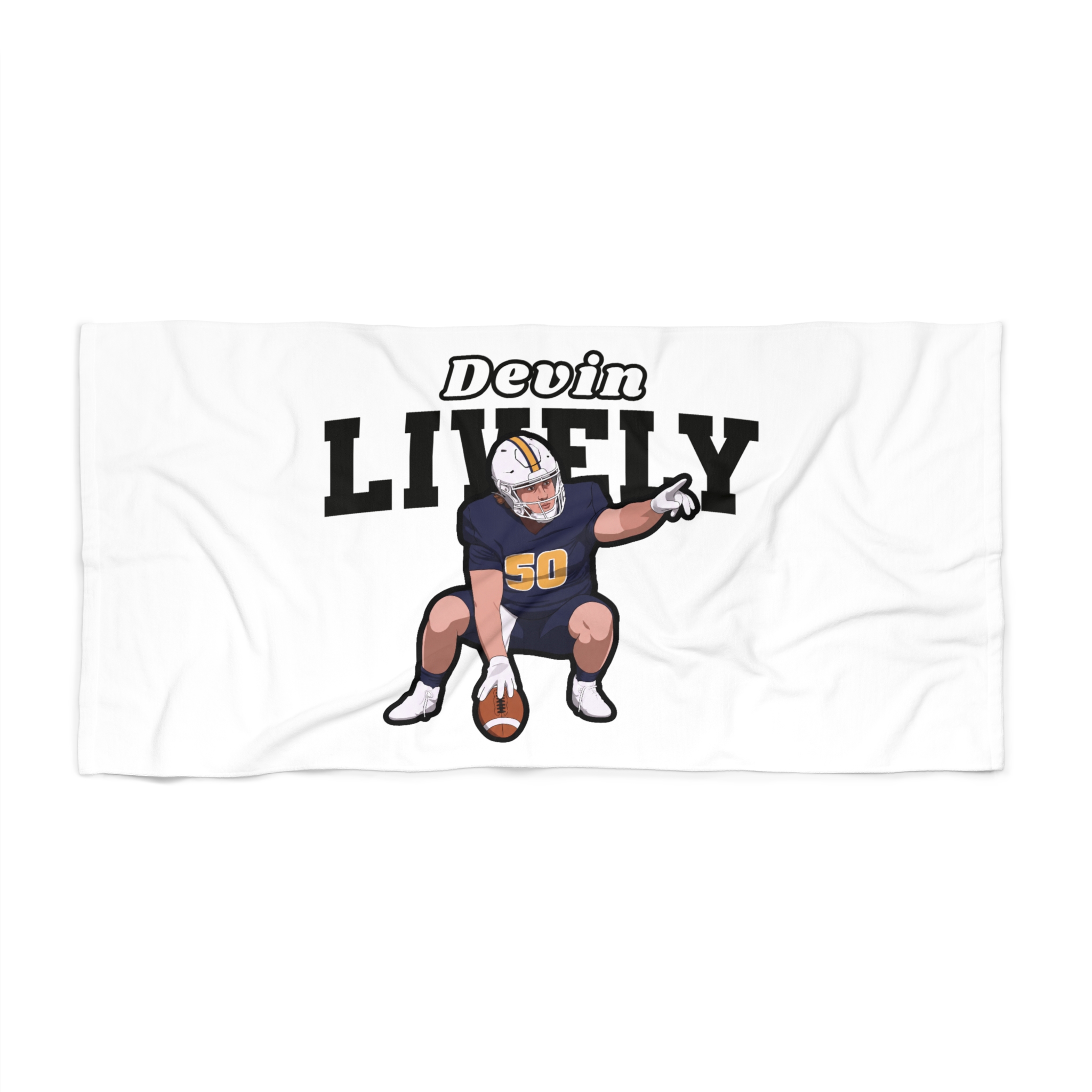 Beach Towel — character_name_arch in Classic