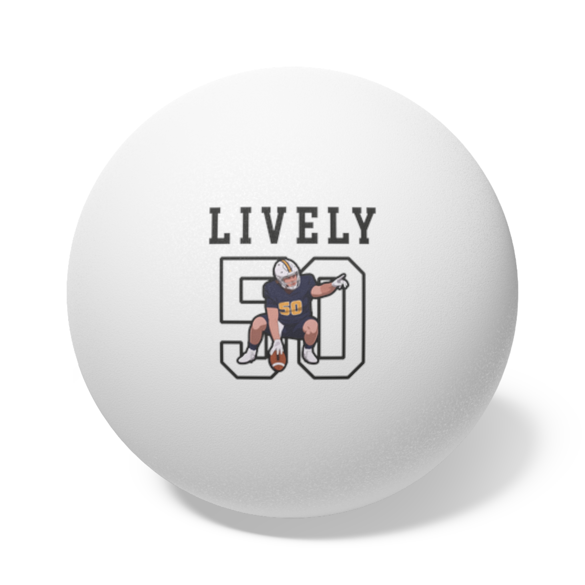 Ping Pong Balls, 6 pcs — character_shirsey in White
