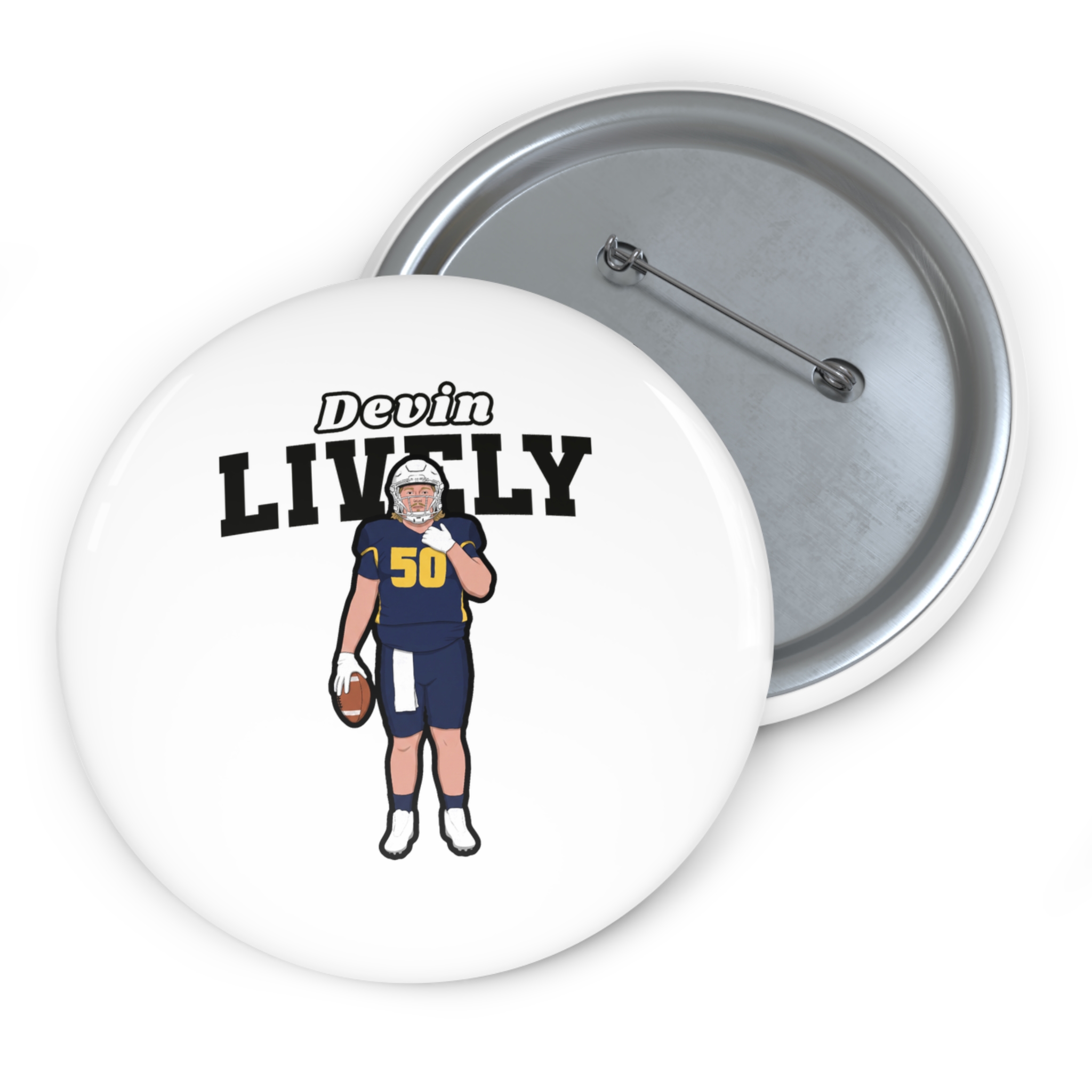 Game Day Pin — character_name_arch in Classic