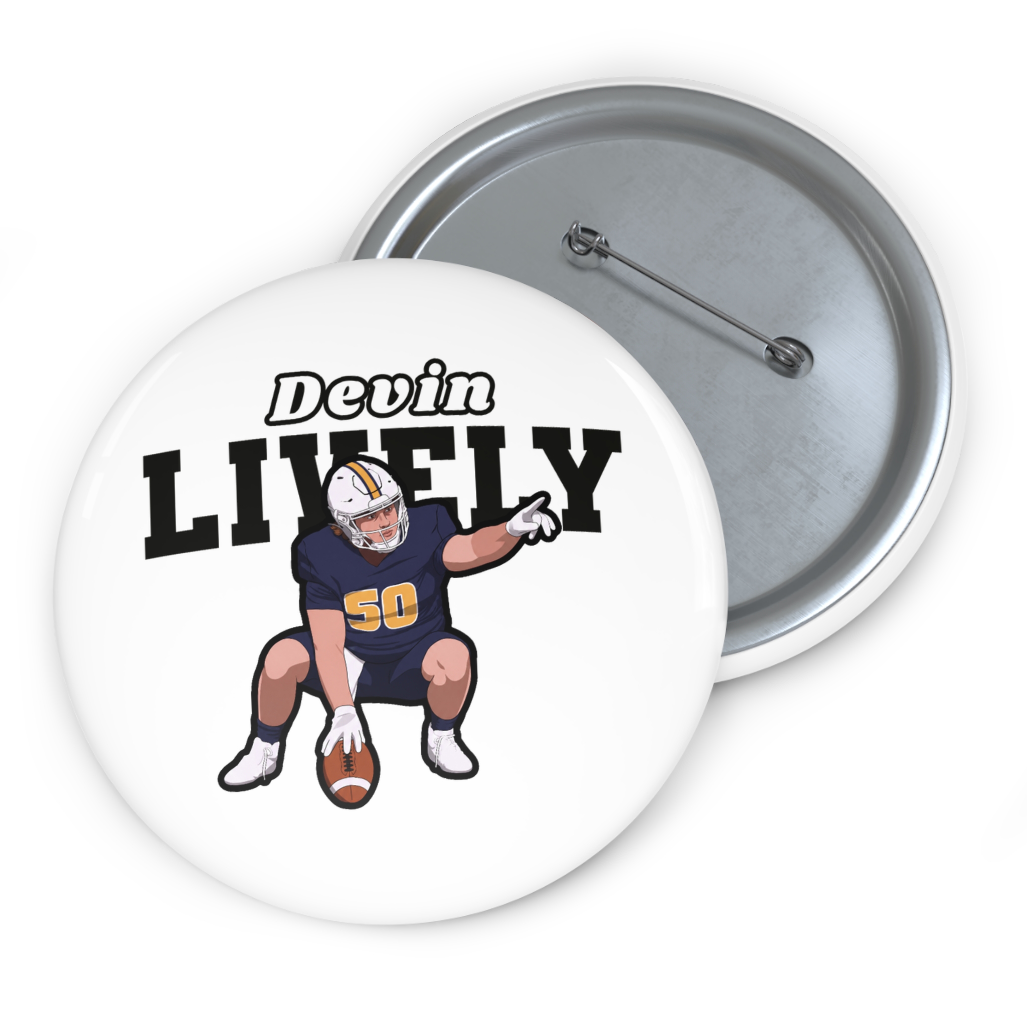 Game Day Pin — character_name_arch in Classic