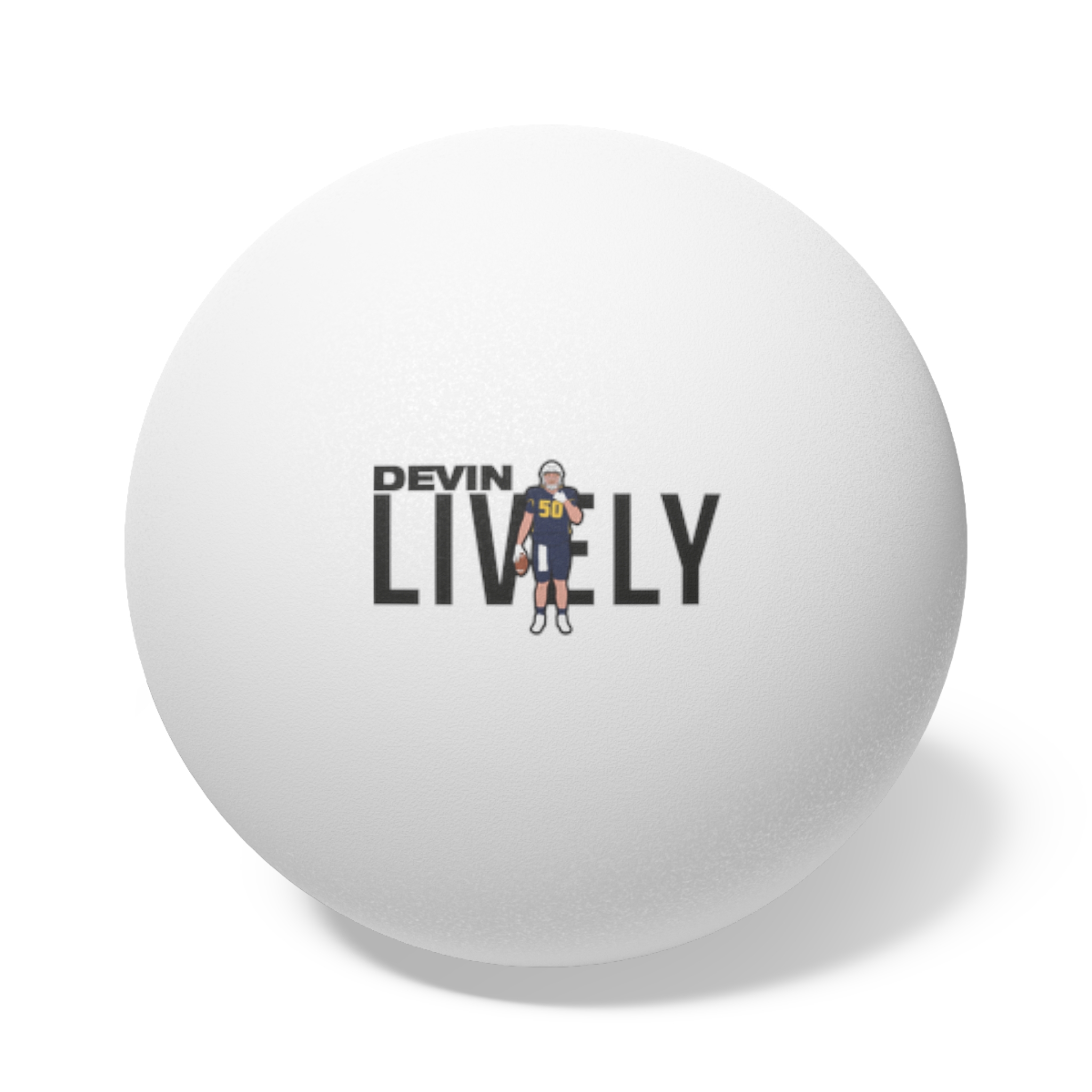 Ping Pong Balls, 6 pcs — character_player_name in White