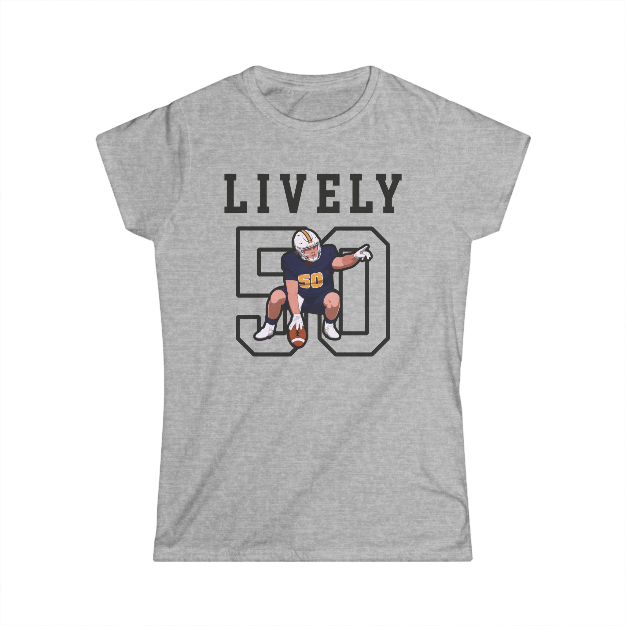 Women's Softstyle Tee — character_shirsey in Grey